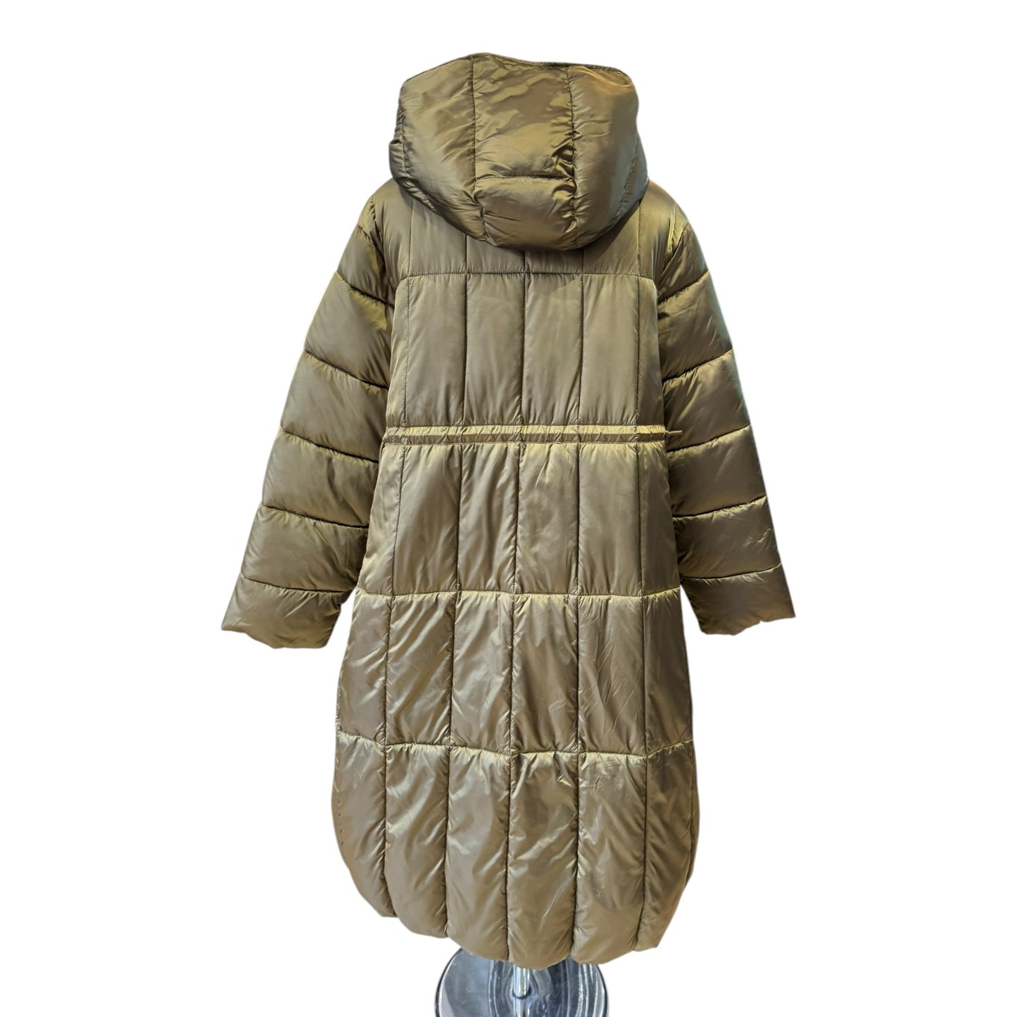 Caractere Olive Gold Puffer Coat - 12