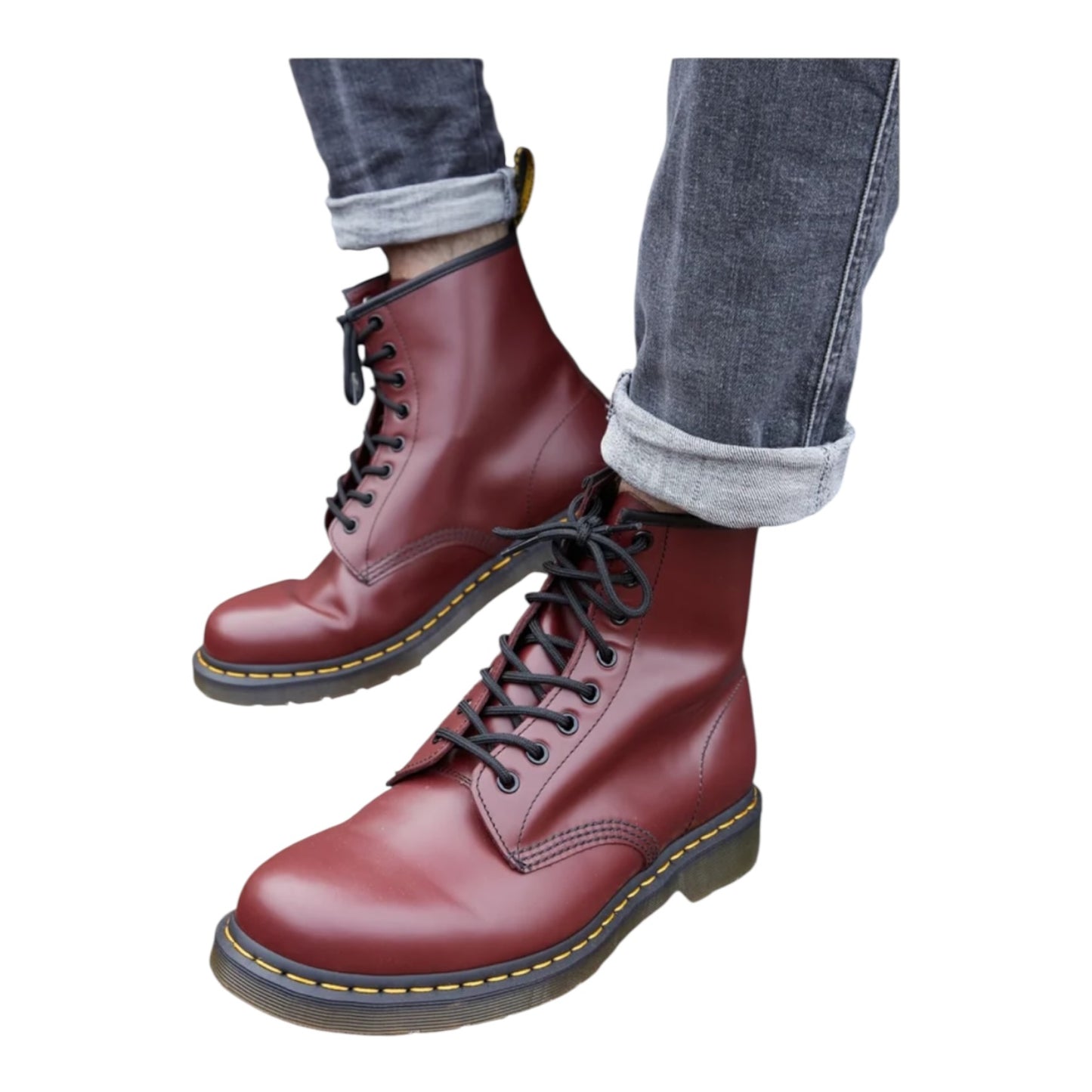 Dr. Martens 1460 Cherry Red Boots - 37/4 - NEW