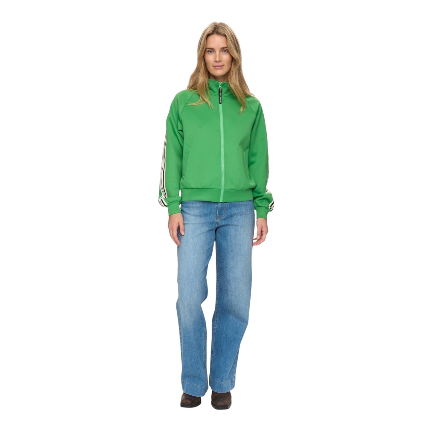 Numph Nusenda Green Bomber Jacket - 10