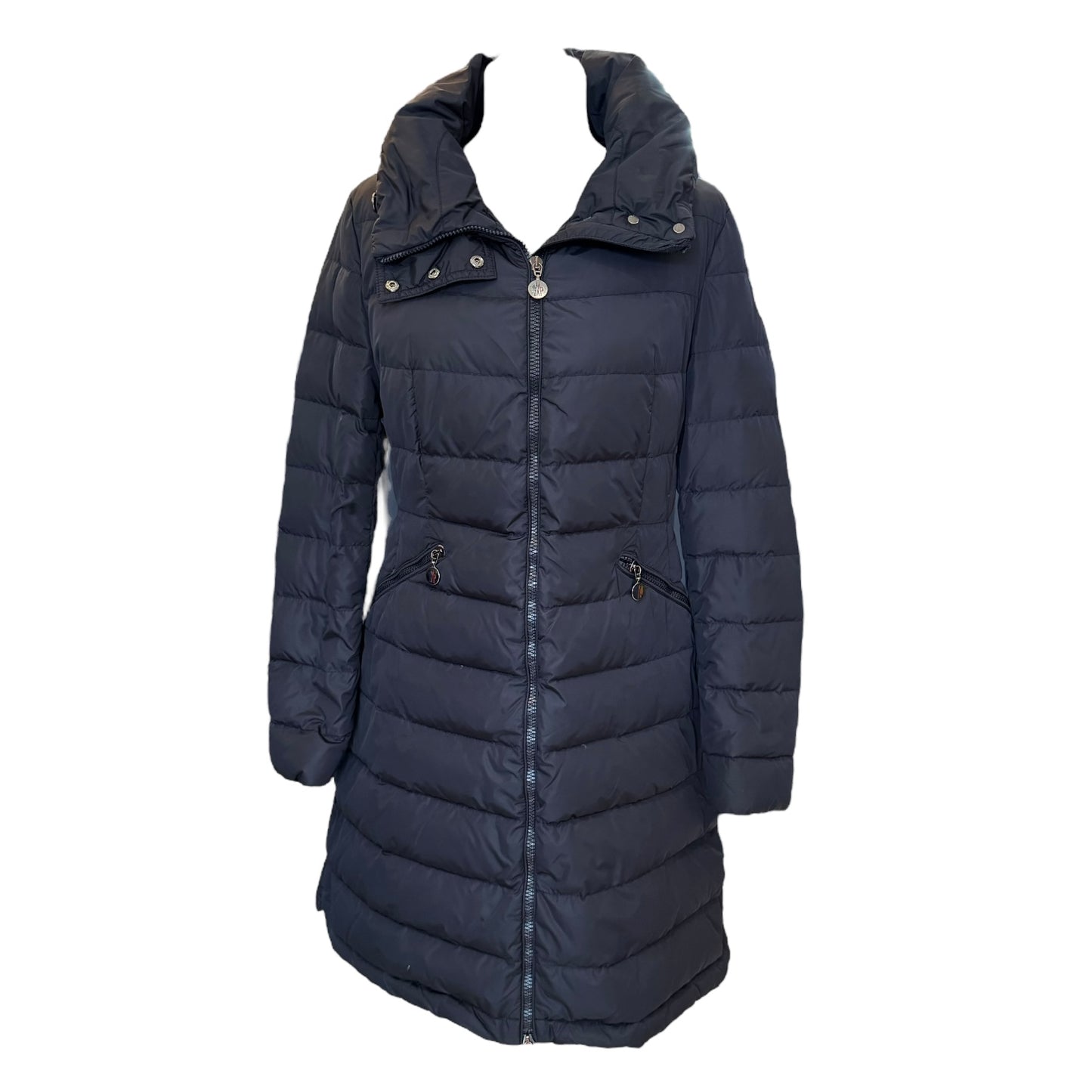 Moncler Navy Puffer Coat - 10