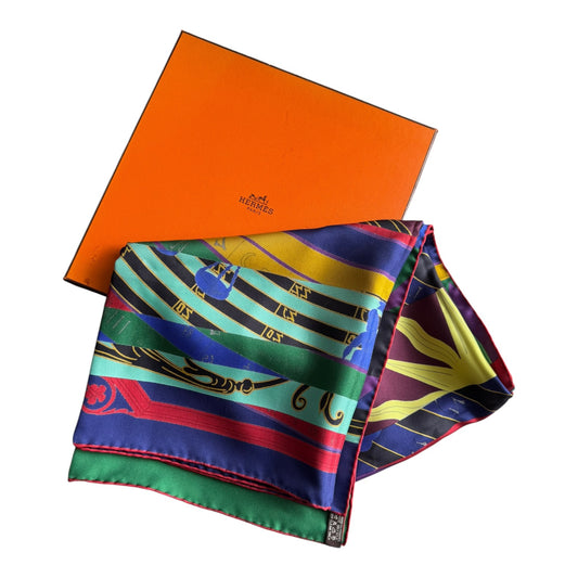 Hermes Astrologie Nouvelle Silk Scarf
