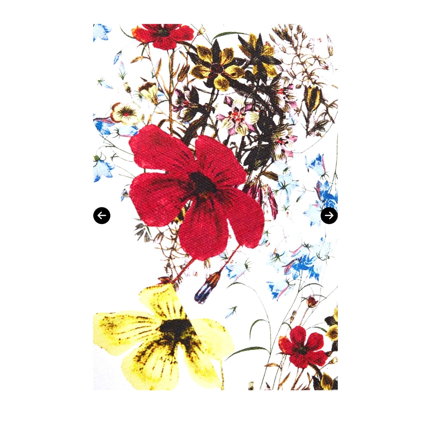 Erdem Adele Floral Canvas Mini Skirt - 12