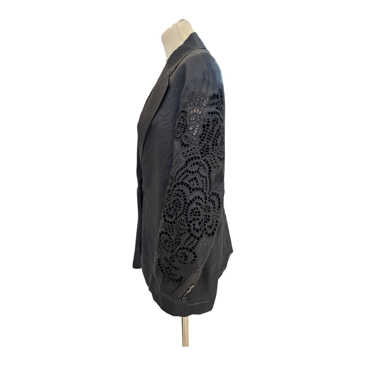 Max Mara Studio Black Angizia Blazer - 10