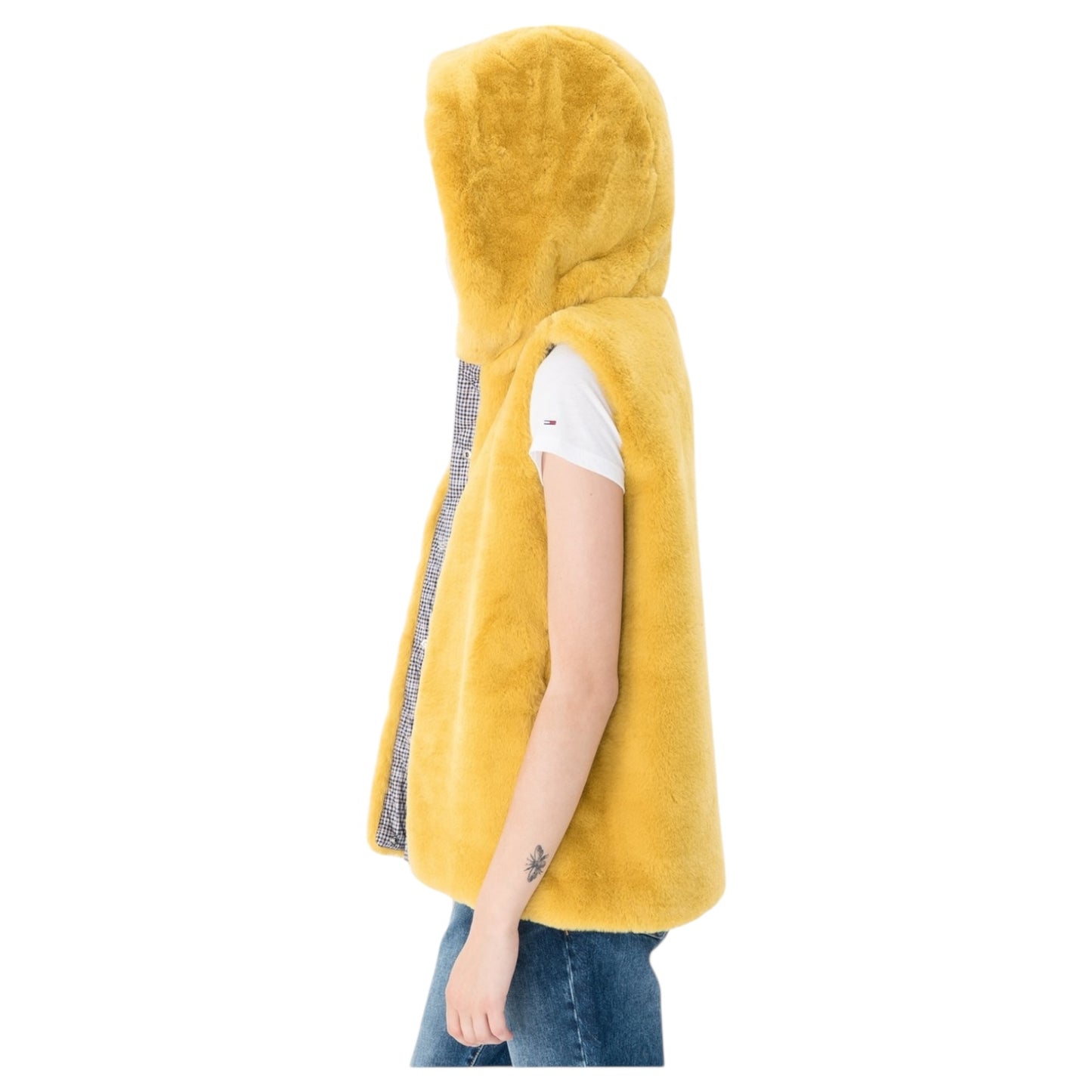 Marella Mustard Reversible Gilet - 10