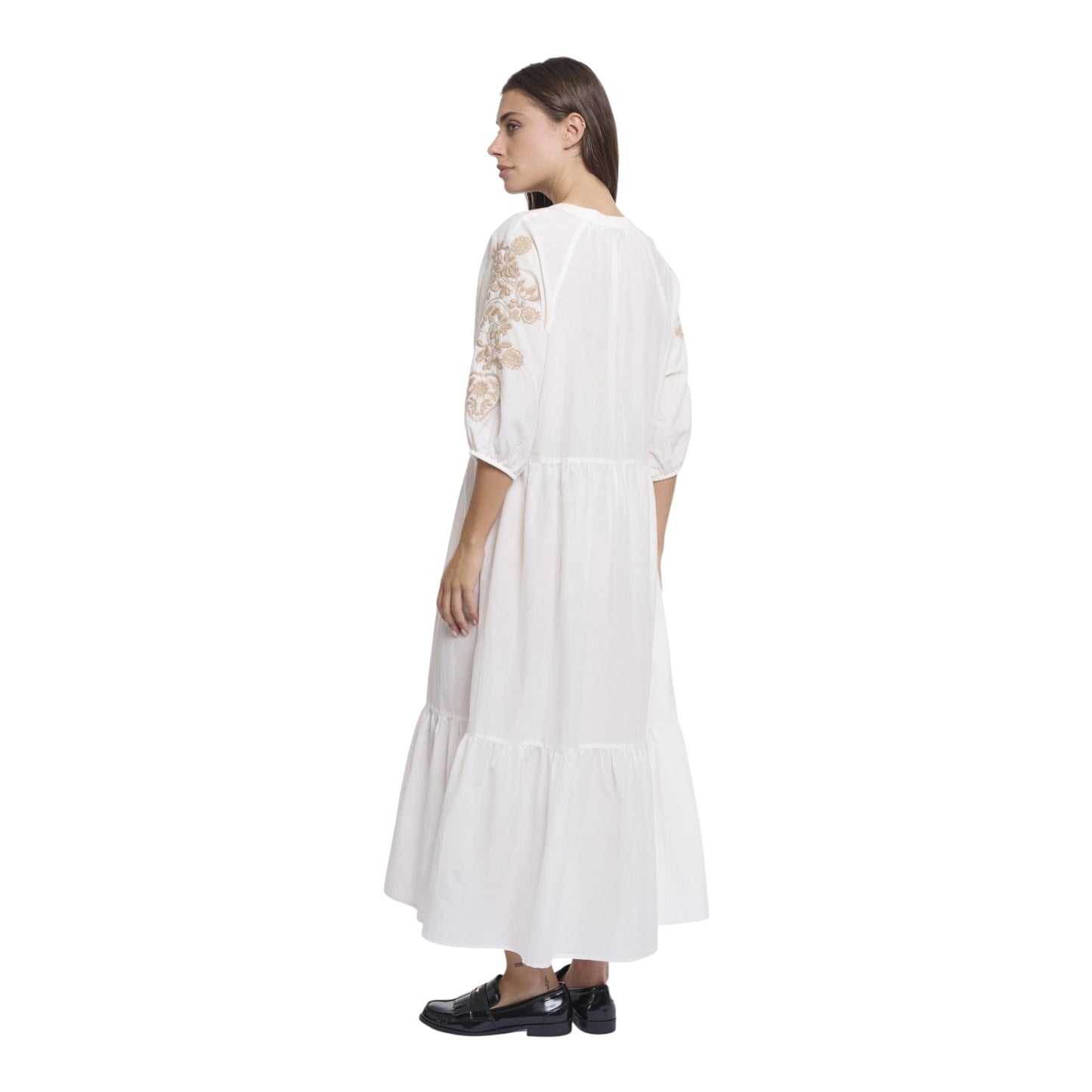 Rino & Pelle Alberta Maxi Dress Snow White - 10