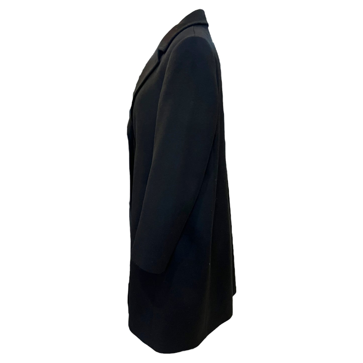 Jaeger Black Wool Coat