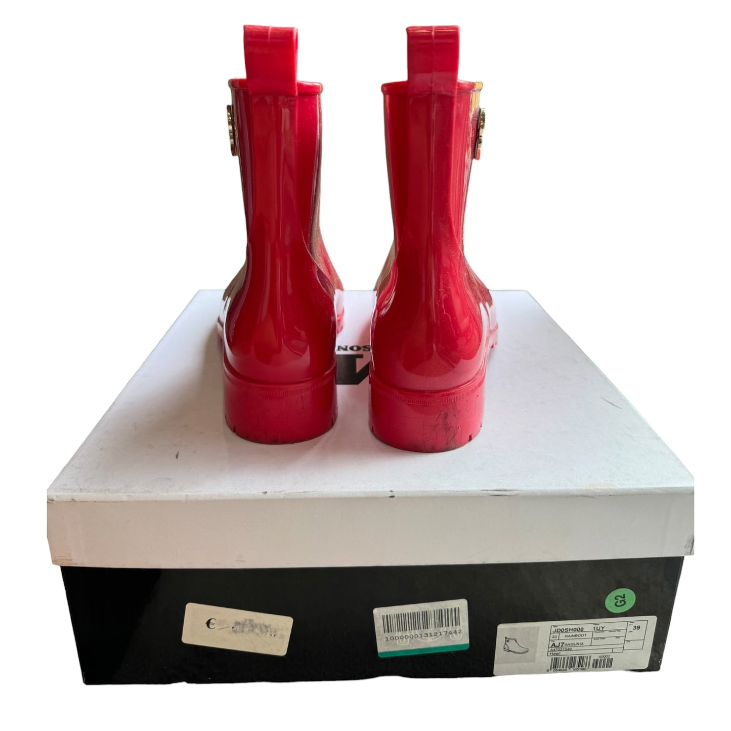 Missoni Red Wellie Boots - 39/6