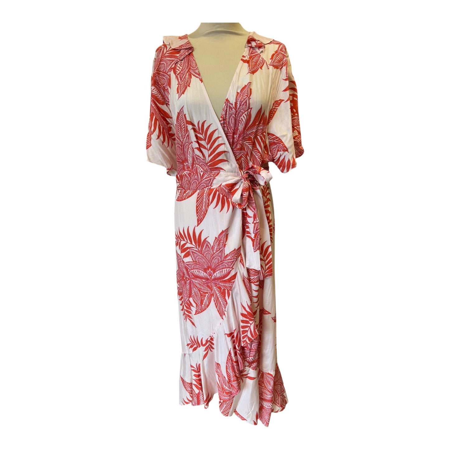 Whistles Palmyra Print Wrap Dress - 14