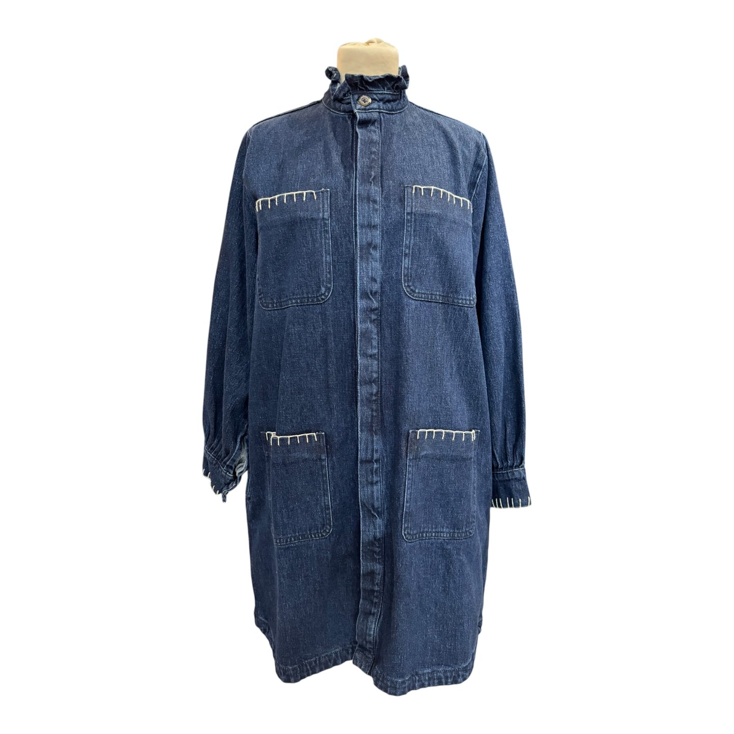 Seventy + Mochi Pablo Denim Trench Coat - 8/10 - NEW