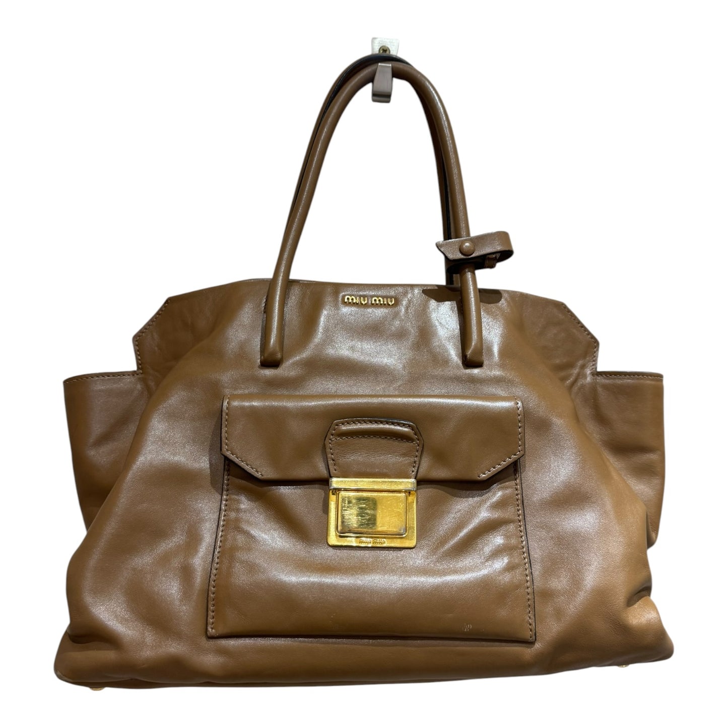 Miu Miu Vitello Tote Shopper