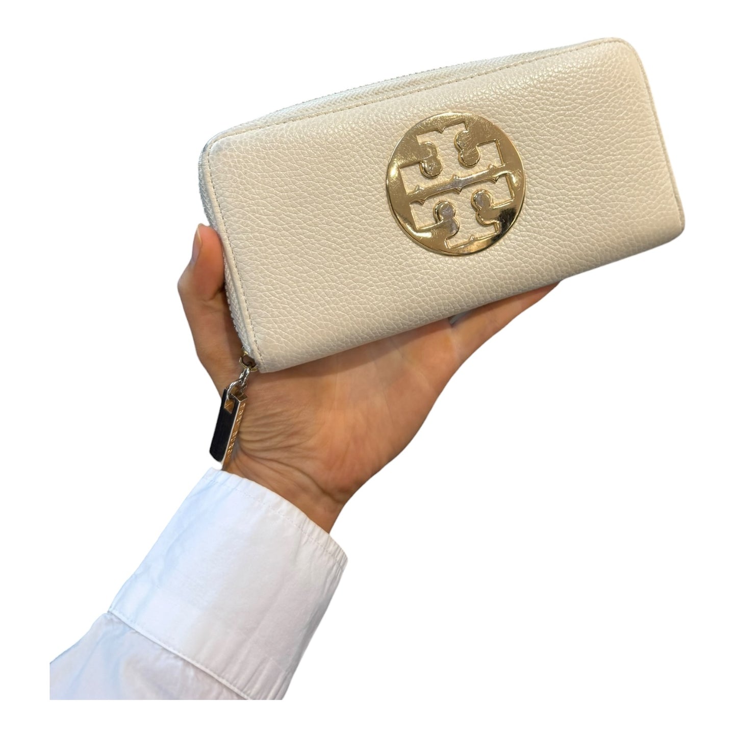 Tory Burch Cream Wallet Purse