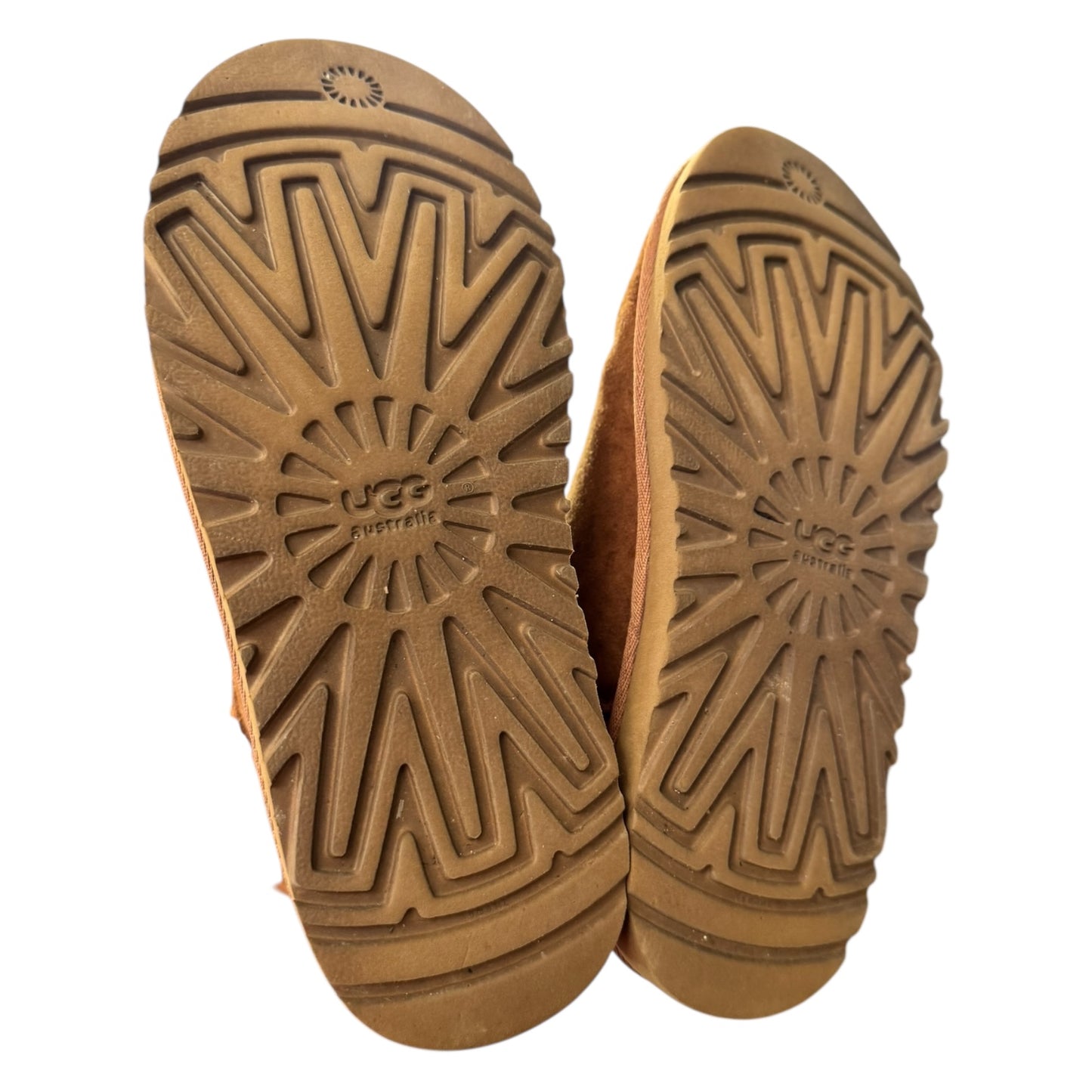 Ugg Bailey Button Boots in Chestnut Suede - 34 / 3