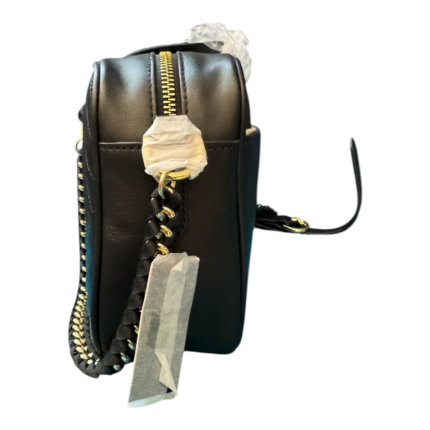Lulu Guinness Black Small Lip Ripple Bella Bag - NEW