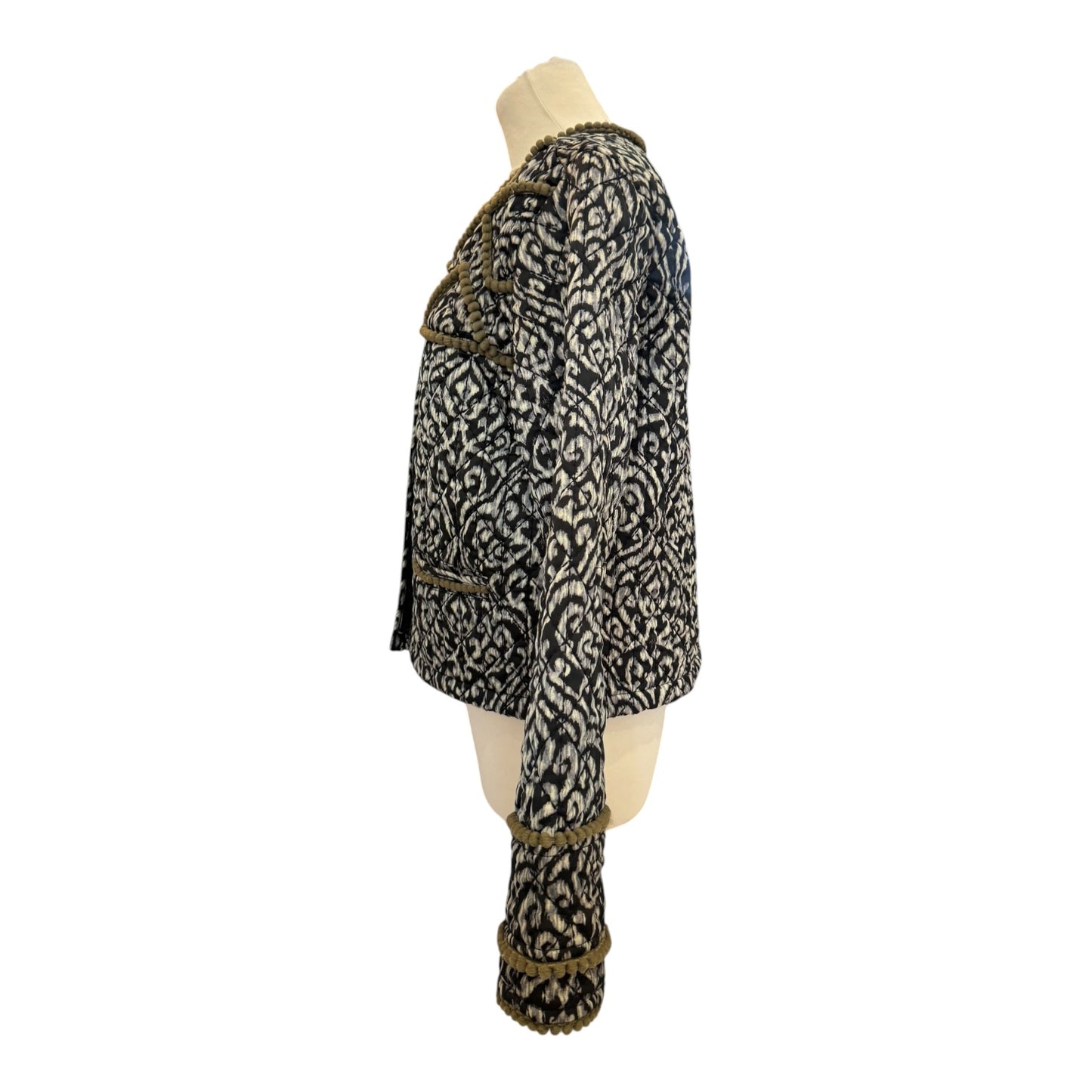 Summum Lightly Quilted Print Jacket - 12