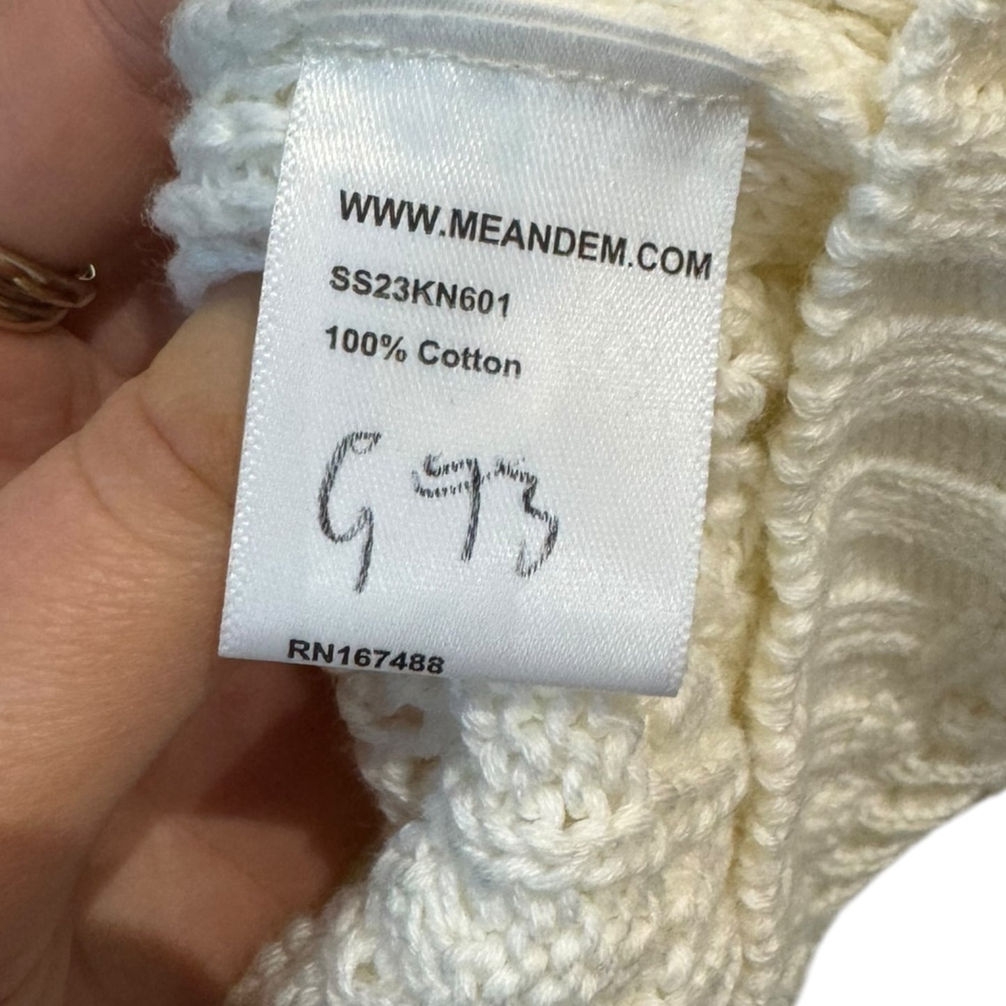 Me + Em Cream Cardigan - 10/12 - NEW