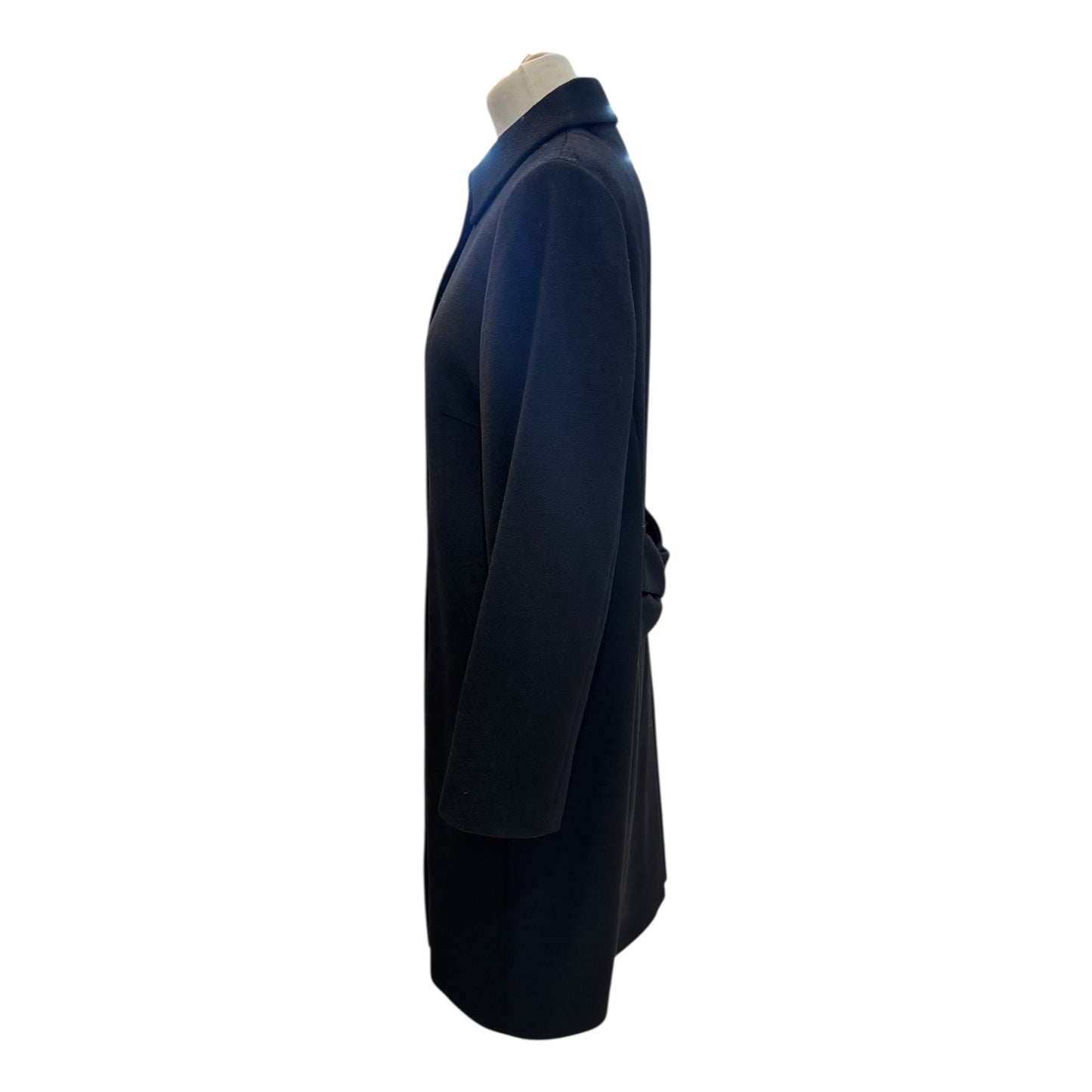 Jaeger Black Wool Coat - 10/12