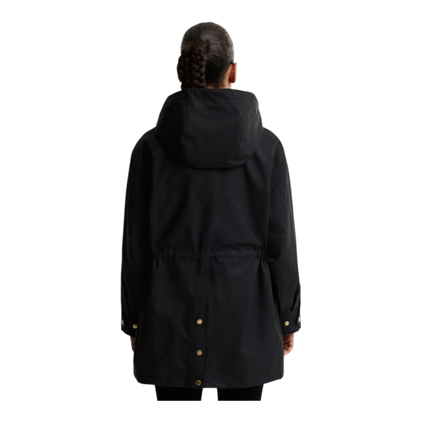 Barbour International Black Molina Showerproof Jacket - 10/12