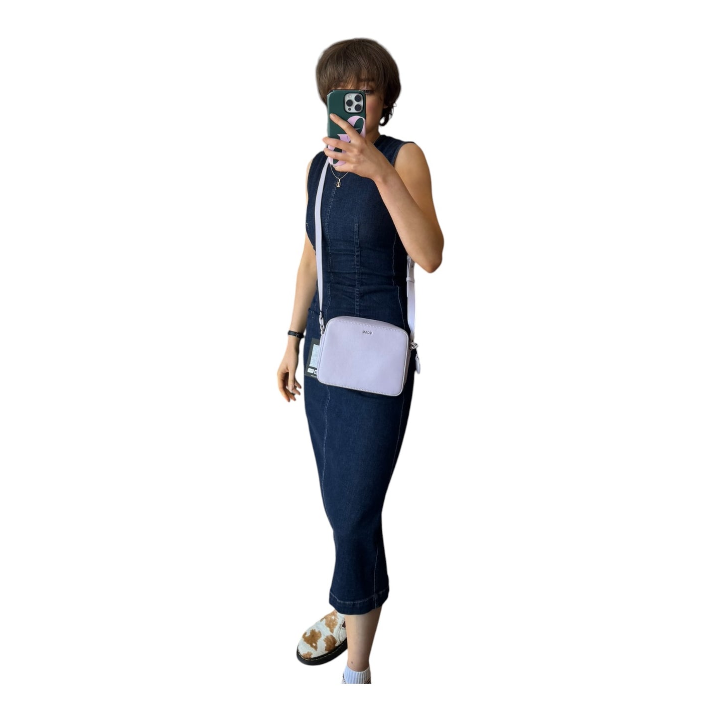 Boss Lilac Liriel Cross Body Bag - NEW