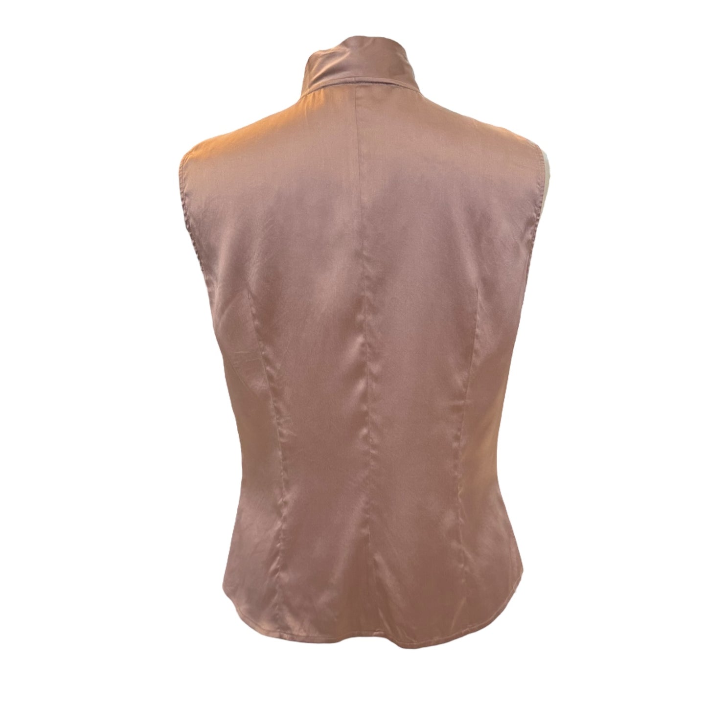 Max Mara Pink Silk Top - 8