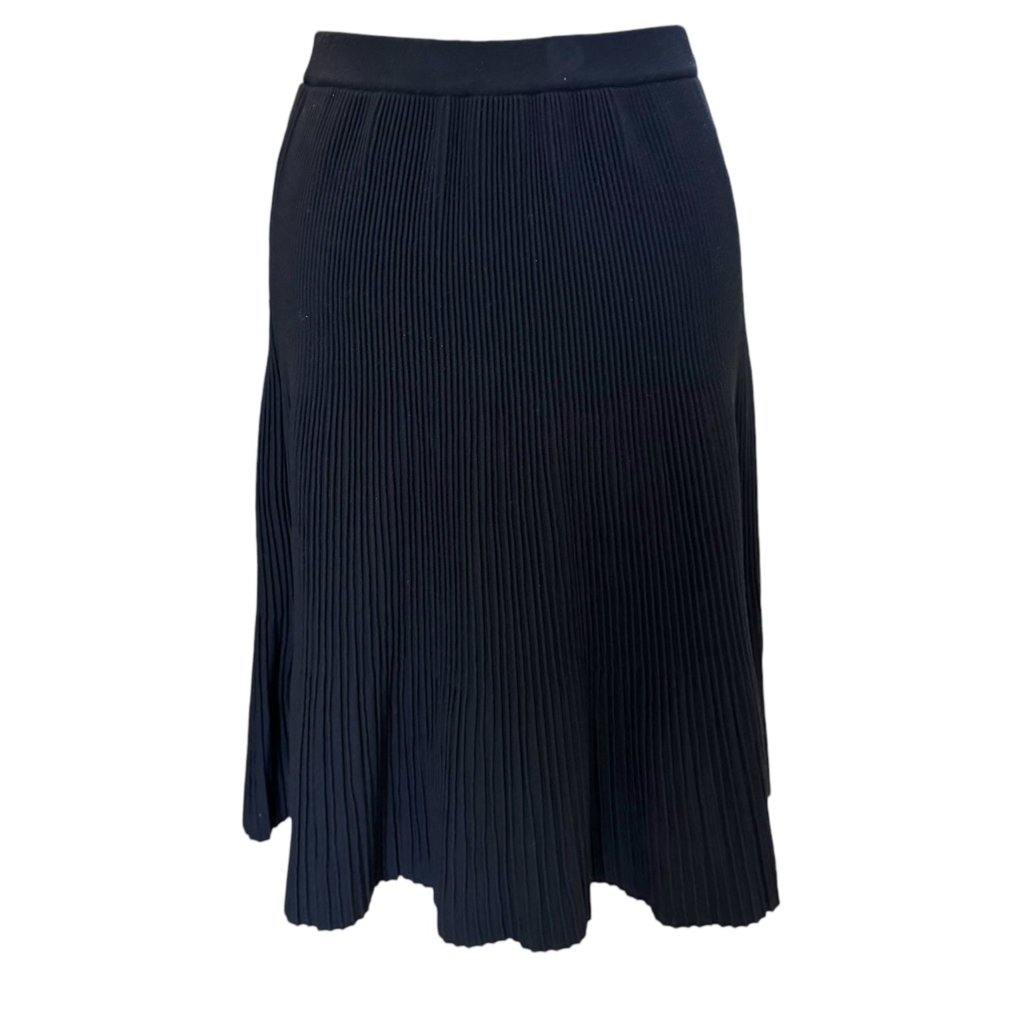 Max Mara Black Pleated Skirt - 10