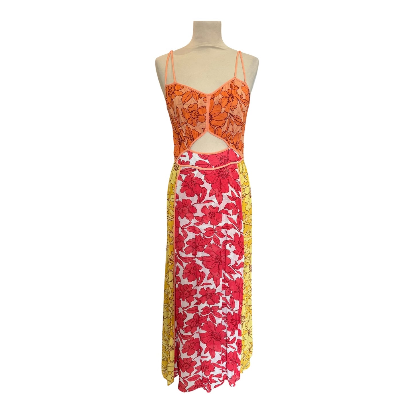 Reiss Isla Cut-Out Midi Dress - 8
