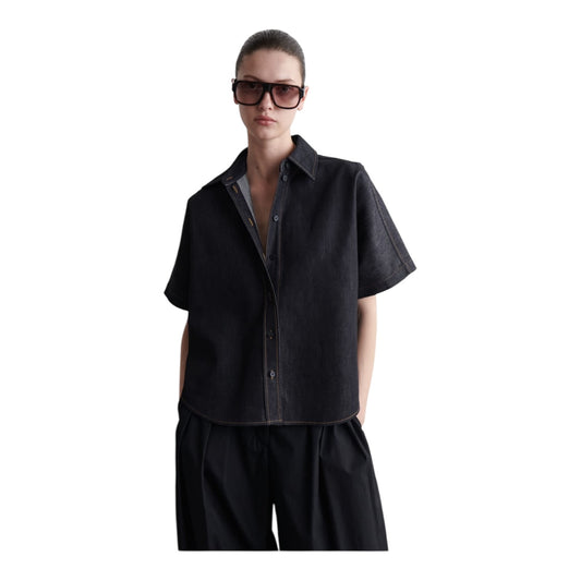 COS Dark Denim Shirt - 10