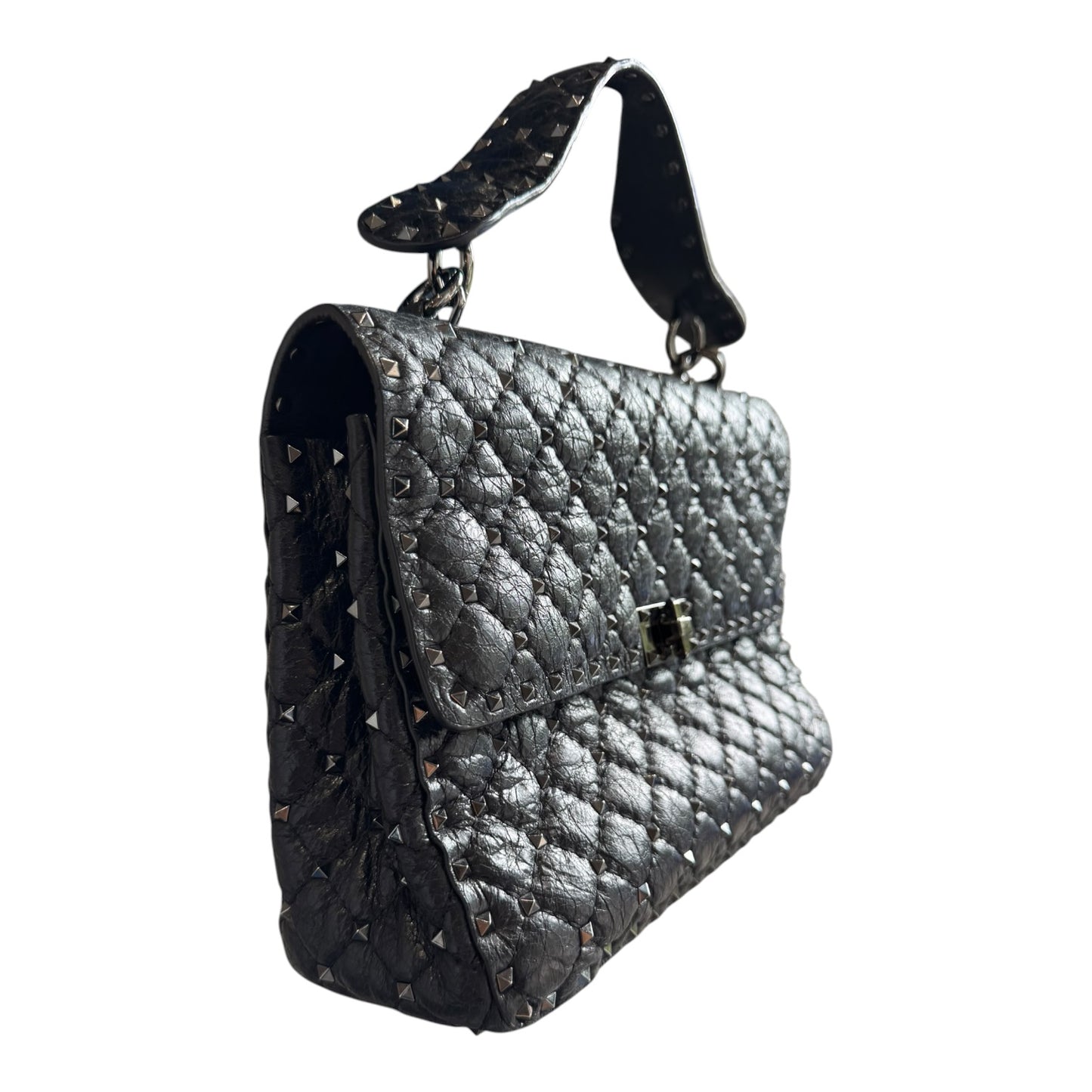 Valentino Garavani Black Rockstud Bag
