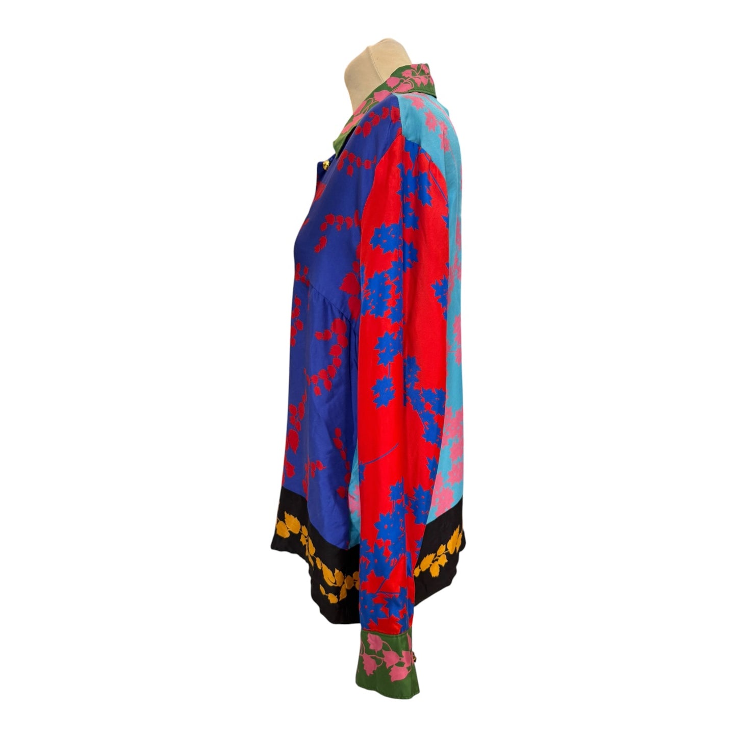 Escada Multicolour Silk Blouse - 12/14