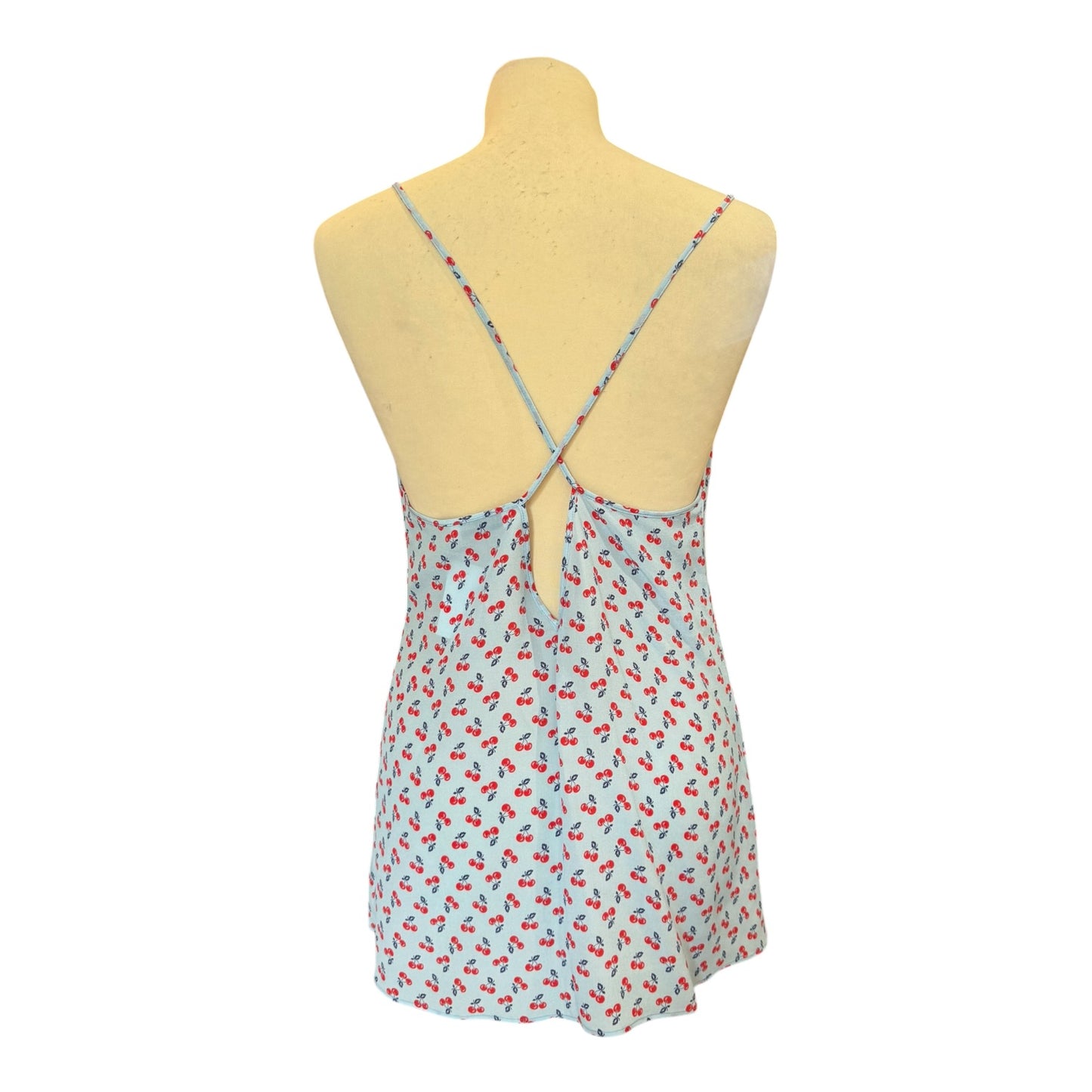 Altuzarra Hammond Cherry-Print Silk Cami Tank Top - 14