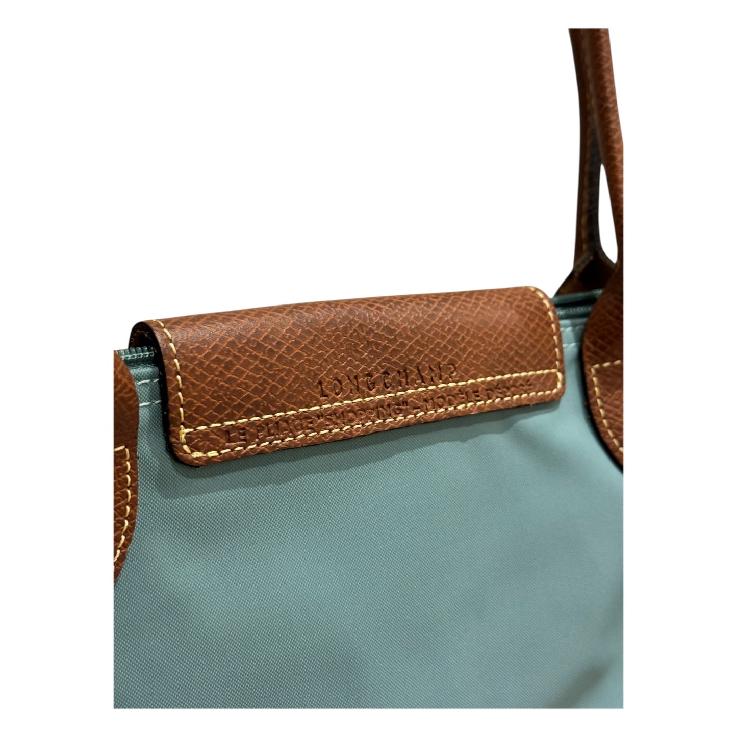 Longchamp Le Pliage Medium Tote Bag in Duck Egg Blue - NEW