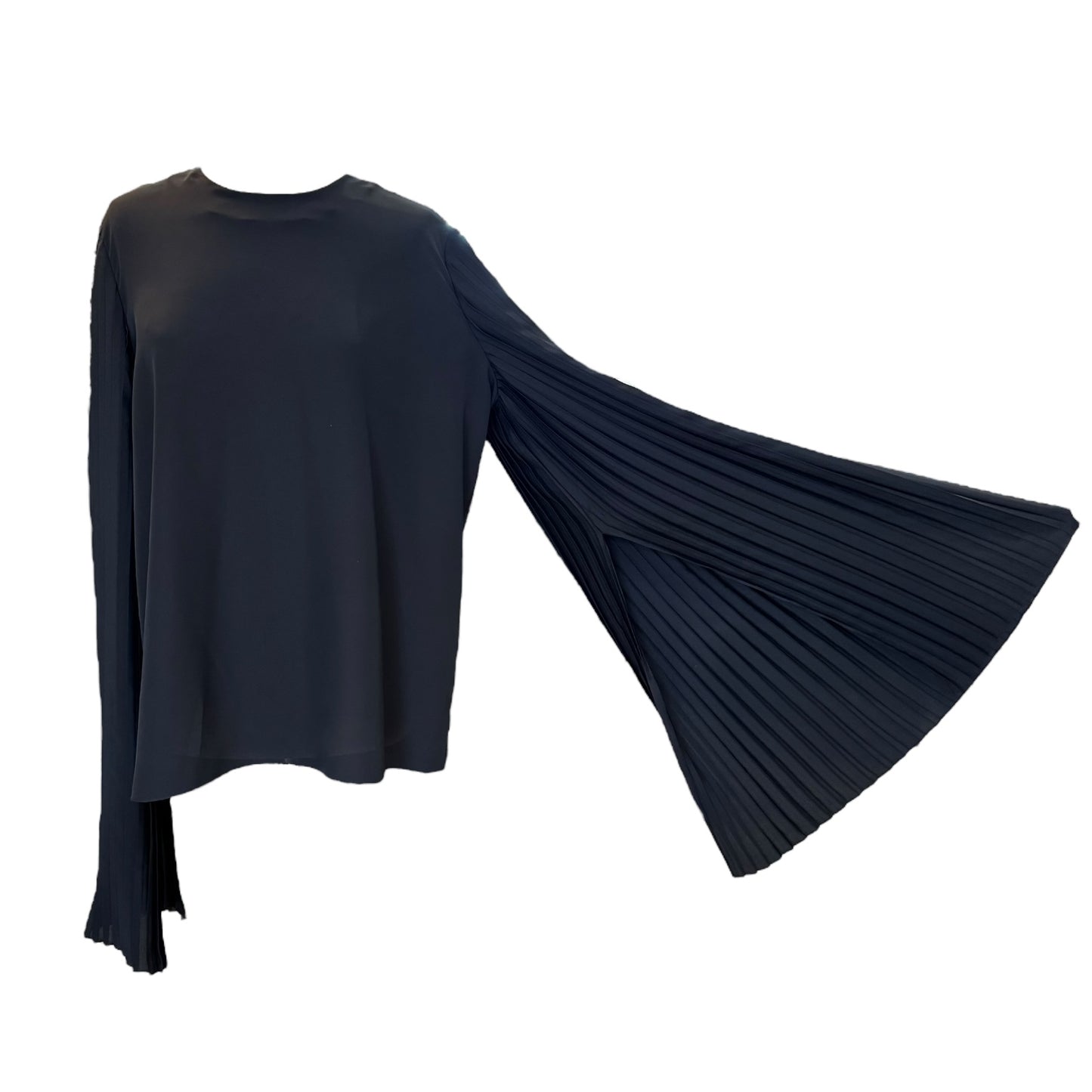 Sem Sem Black Flute Sleeve Top - 14