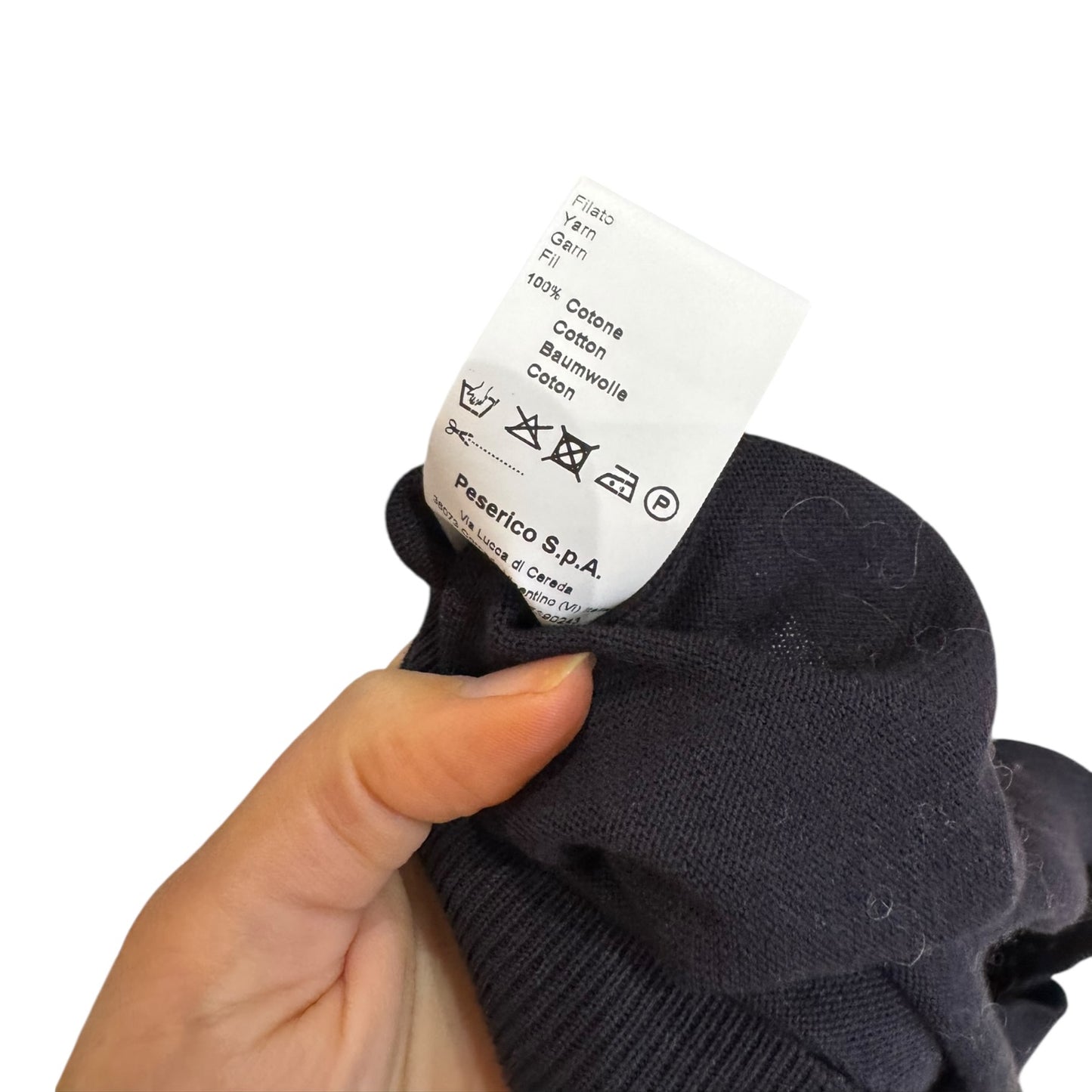 Peserico Navy Sparkle Shoulder Jumper - 10