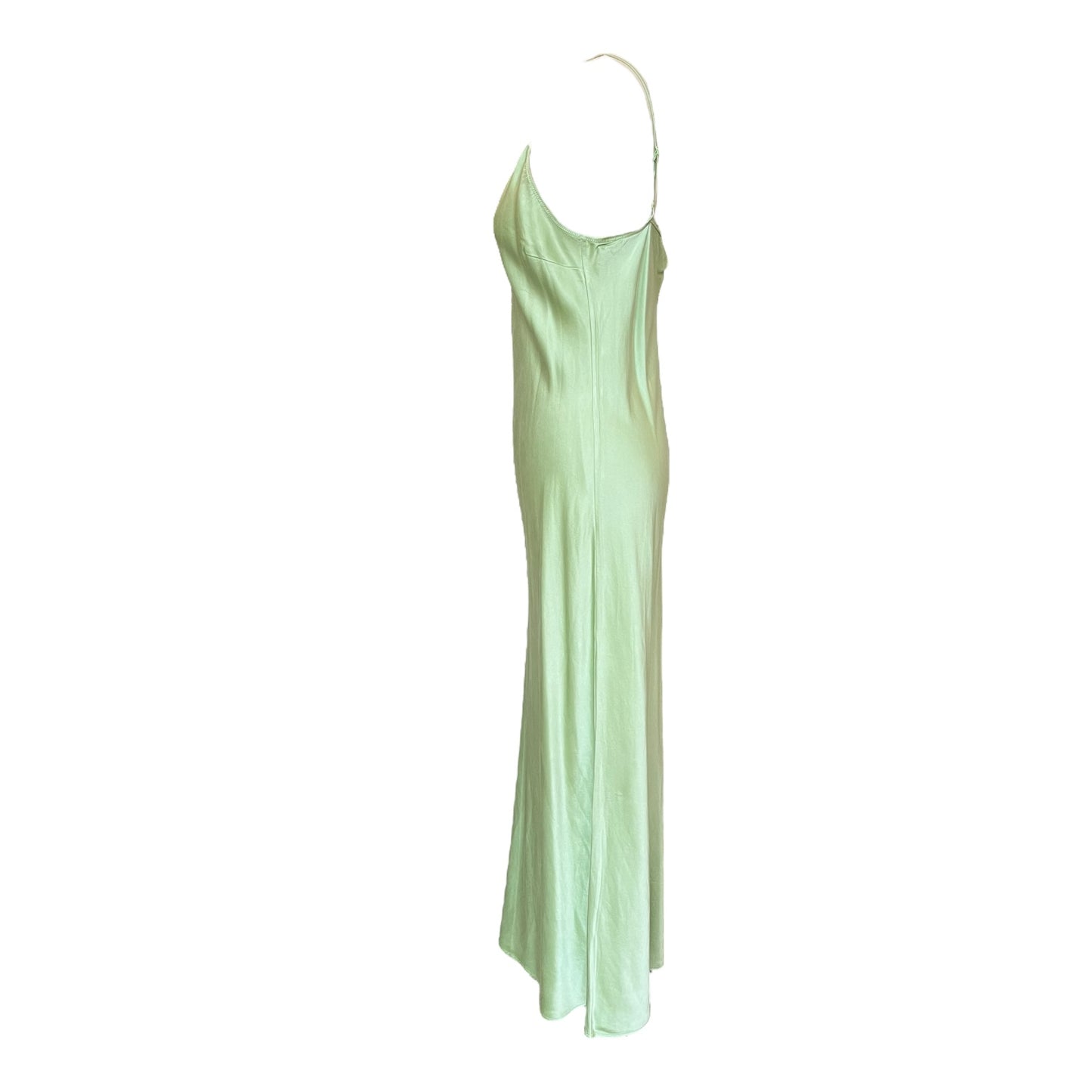 Joseph Pale Green Silk Full Length Dress - 10