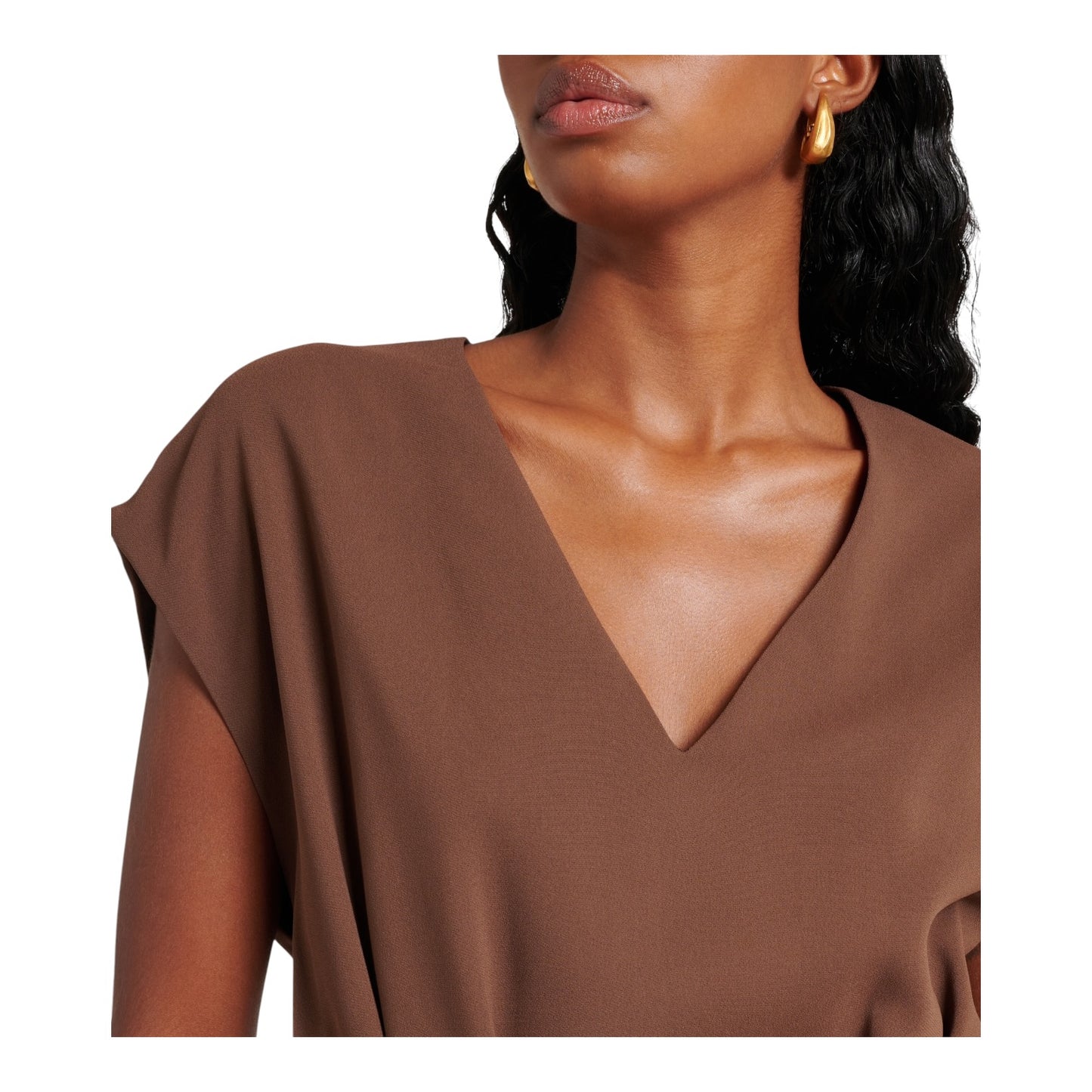 Joseph Brown Cody Midi Dress - 12