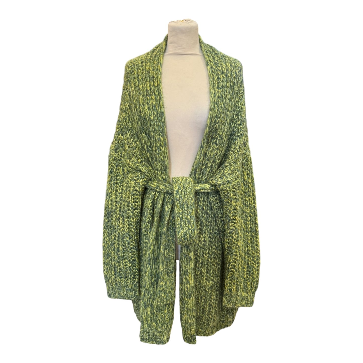 Weekend Max Mara Green Josef Cardigan and Belt - 16/18