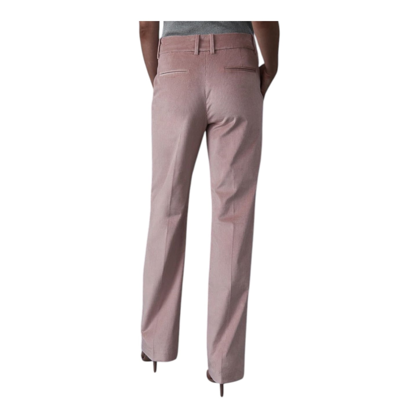 Reiss Carie Blush Pink Cord Trouser Suit - 8/10