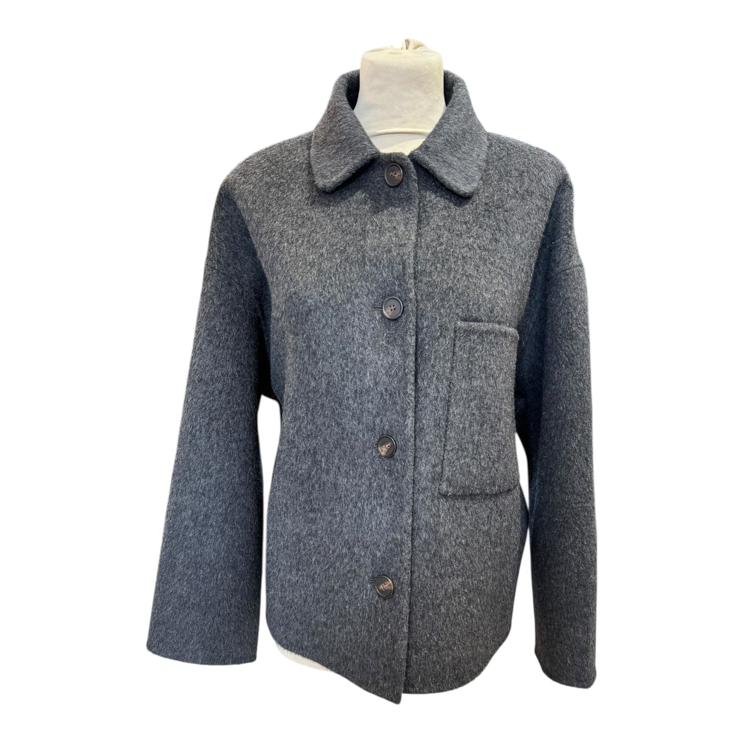 Knit-Ted Odette Grey Jacket - 12/14 - NEW