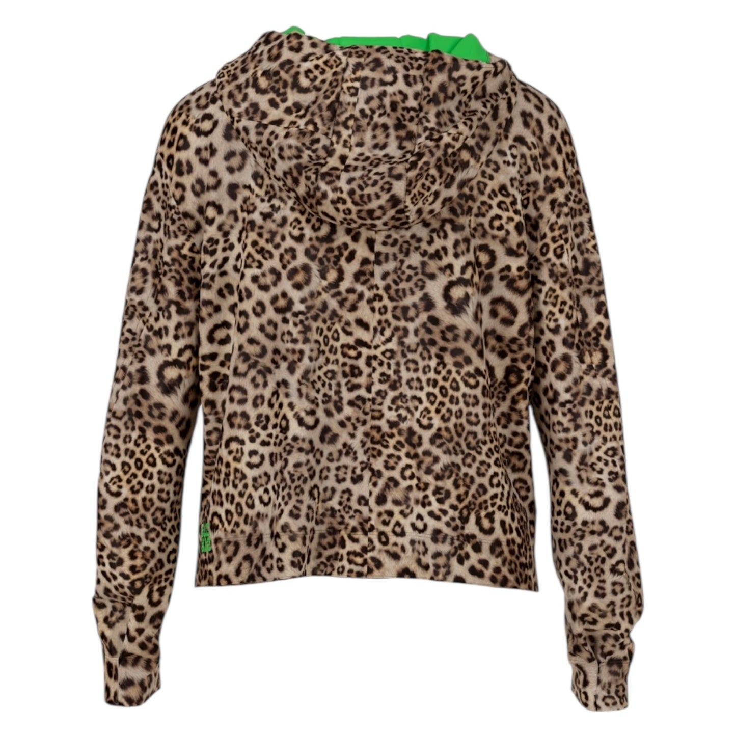 Marc Cain Leopard Print Hoodie - 14 - NEW