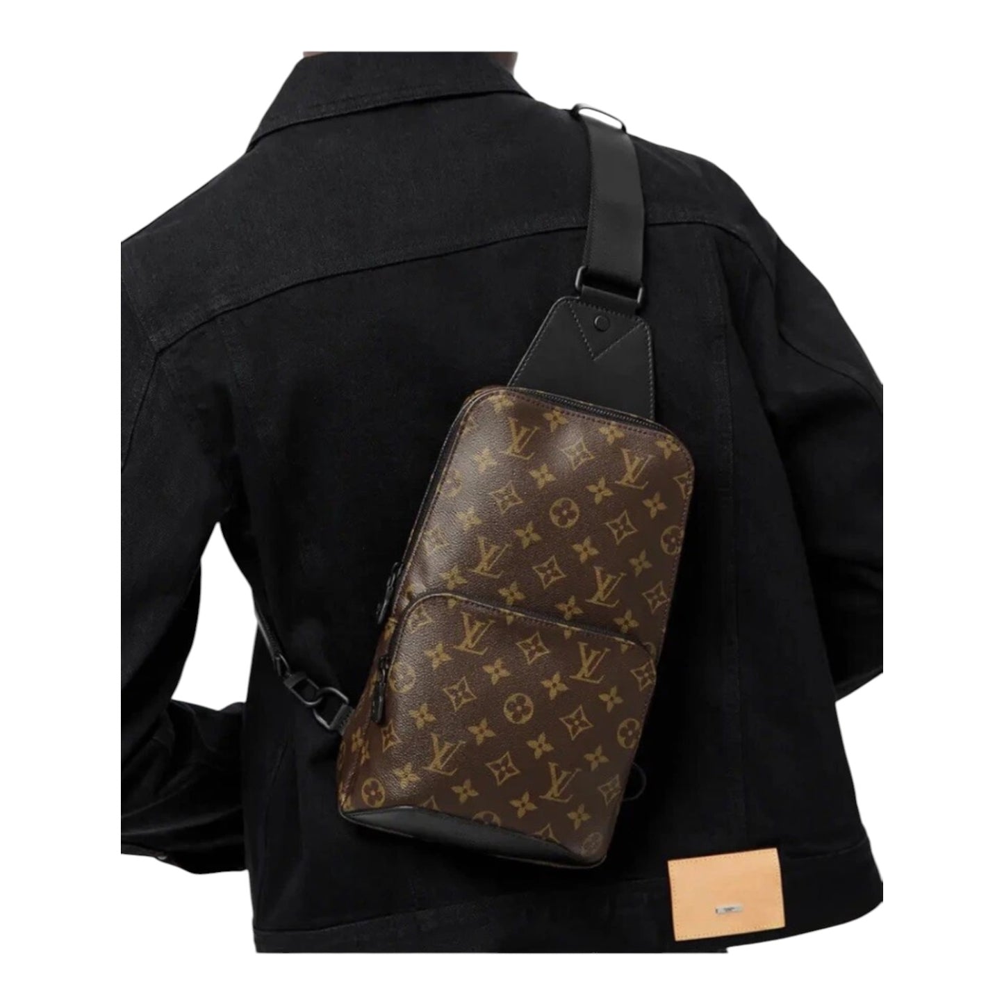 Louis Vuitton Monogram Macassar Avenue Sling Bag