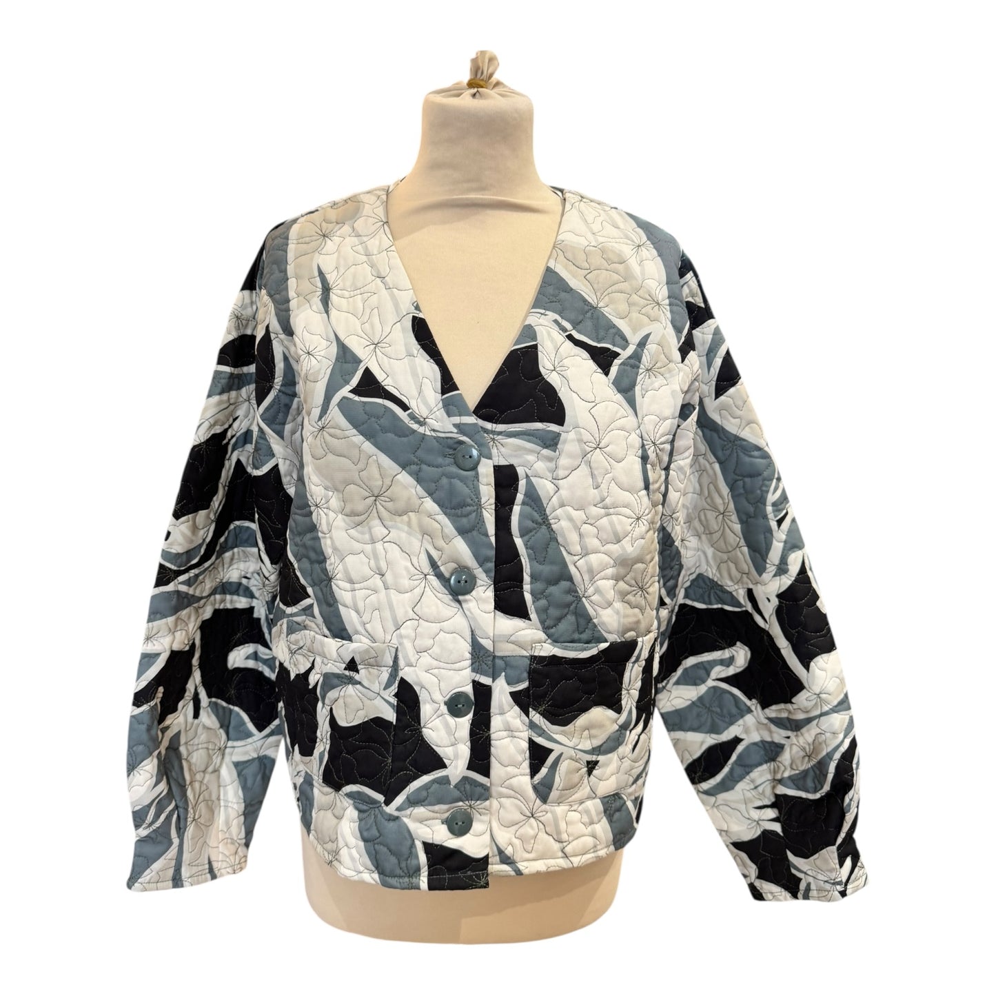 Vero Moda Jane Floral Quilted Jacket - 10