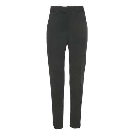 Balenciaga Black Slim Trousers with Satin Side Trim - 8/10