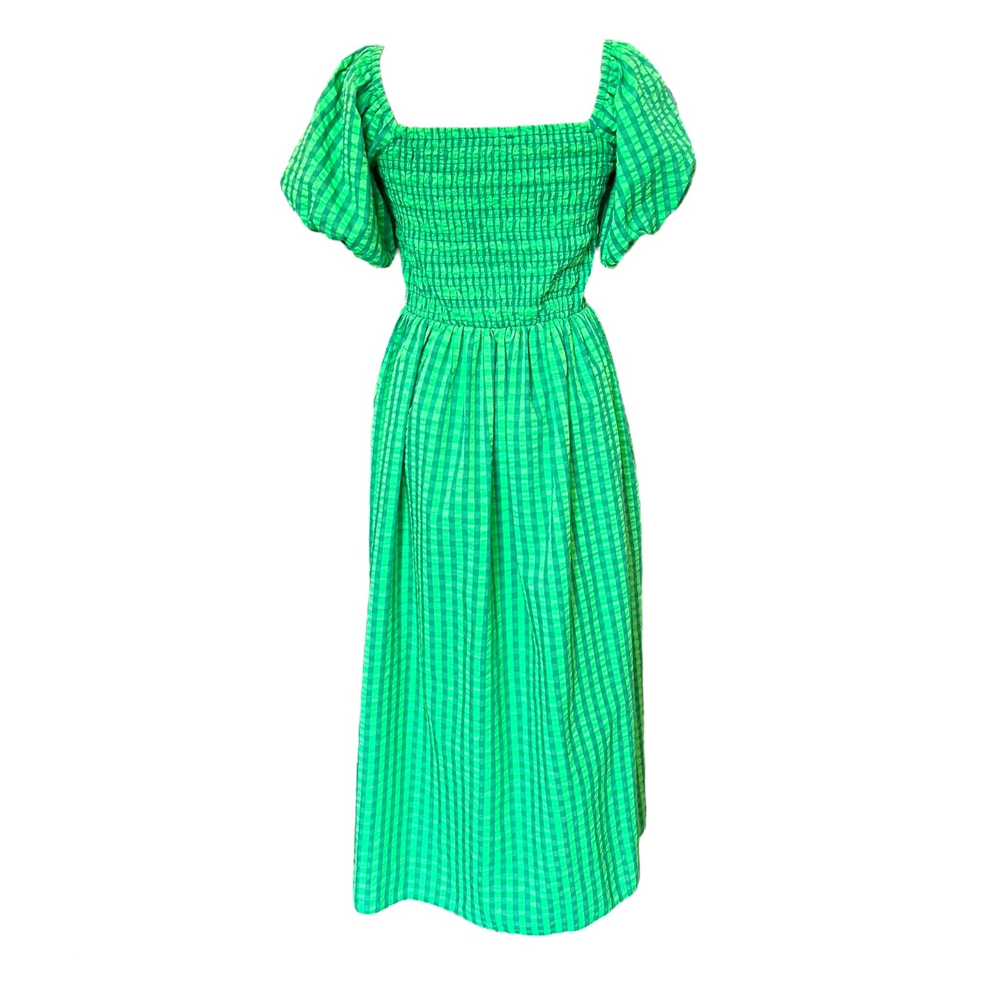 Never Fully Dressed Green Midi Dress - 8