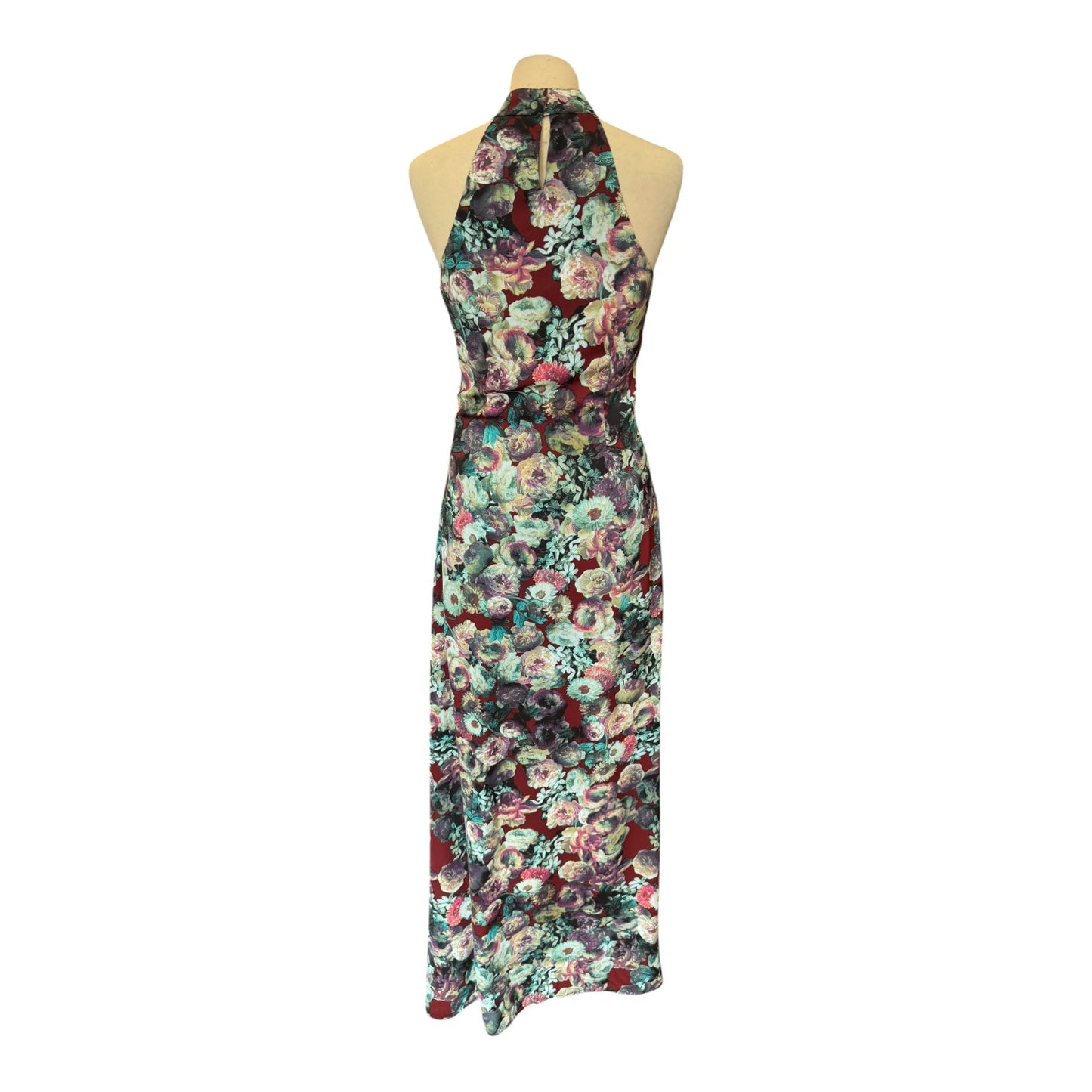 Tularosa Floral Halterneck Maxi Dress - 8