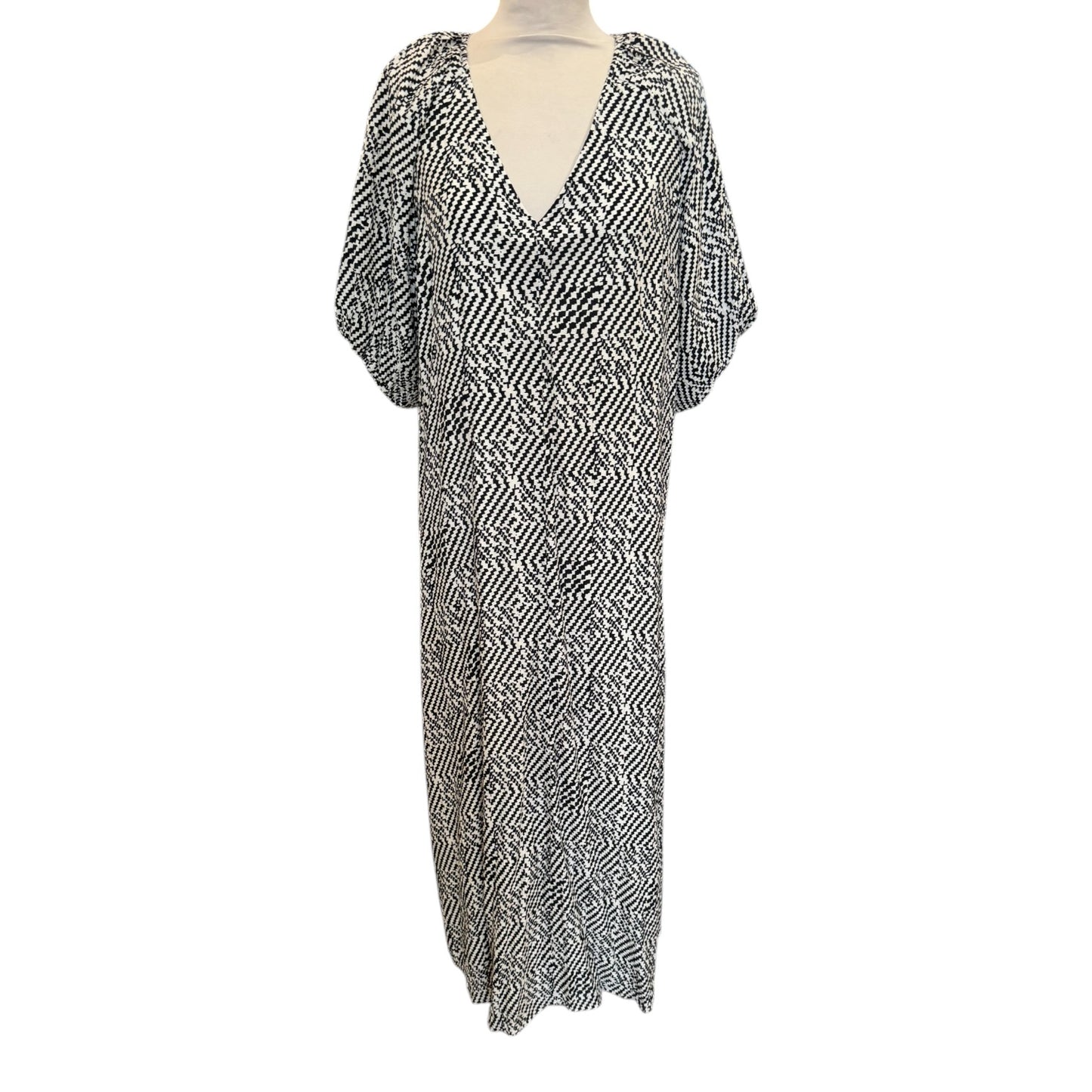 Part Two Arisa Black and Cream Dress - 12
