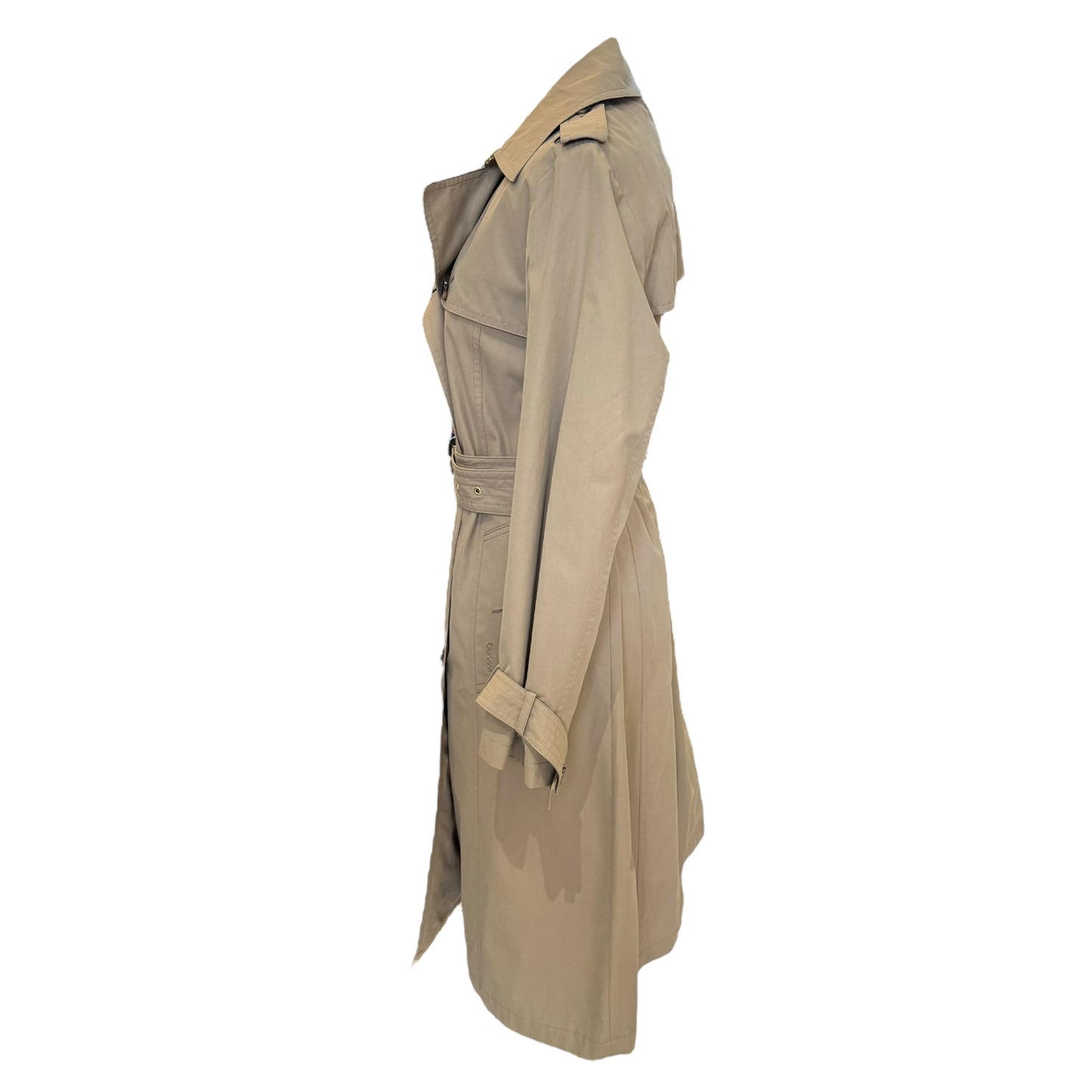 Barbour Camel Trench Coat - 10