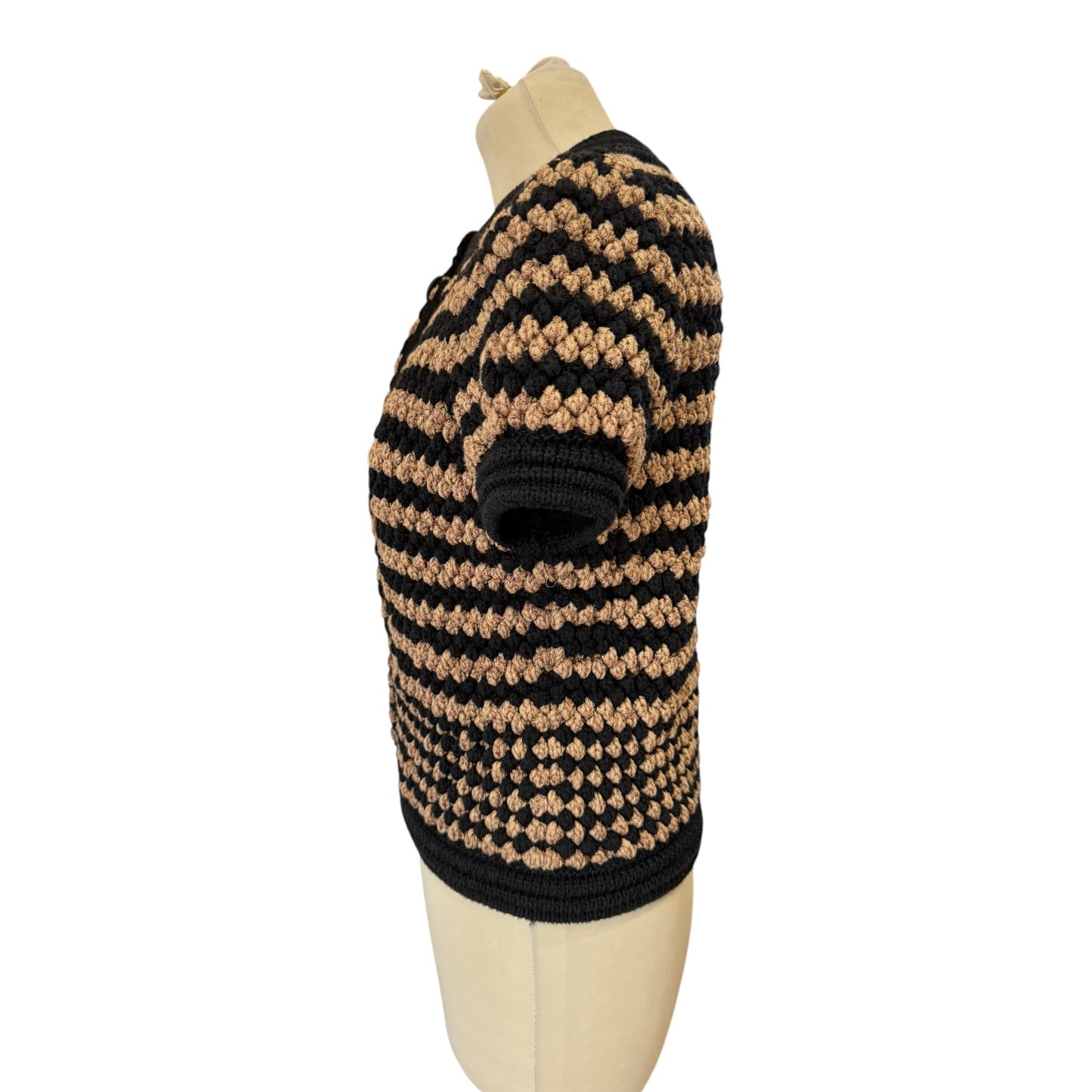Fendi Black and Brown Cardigan - 10