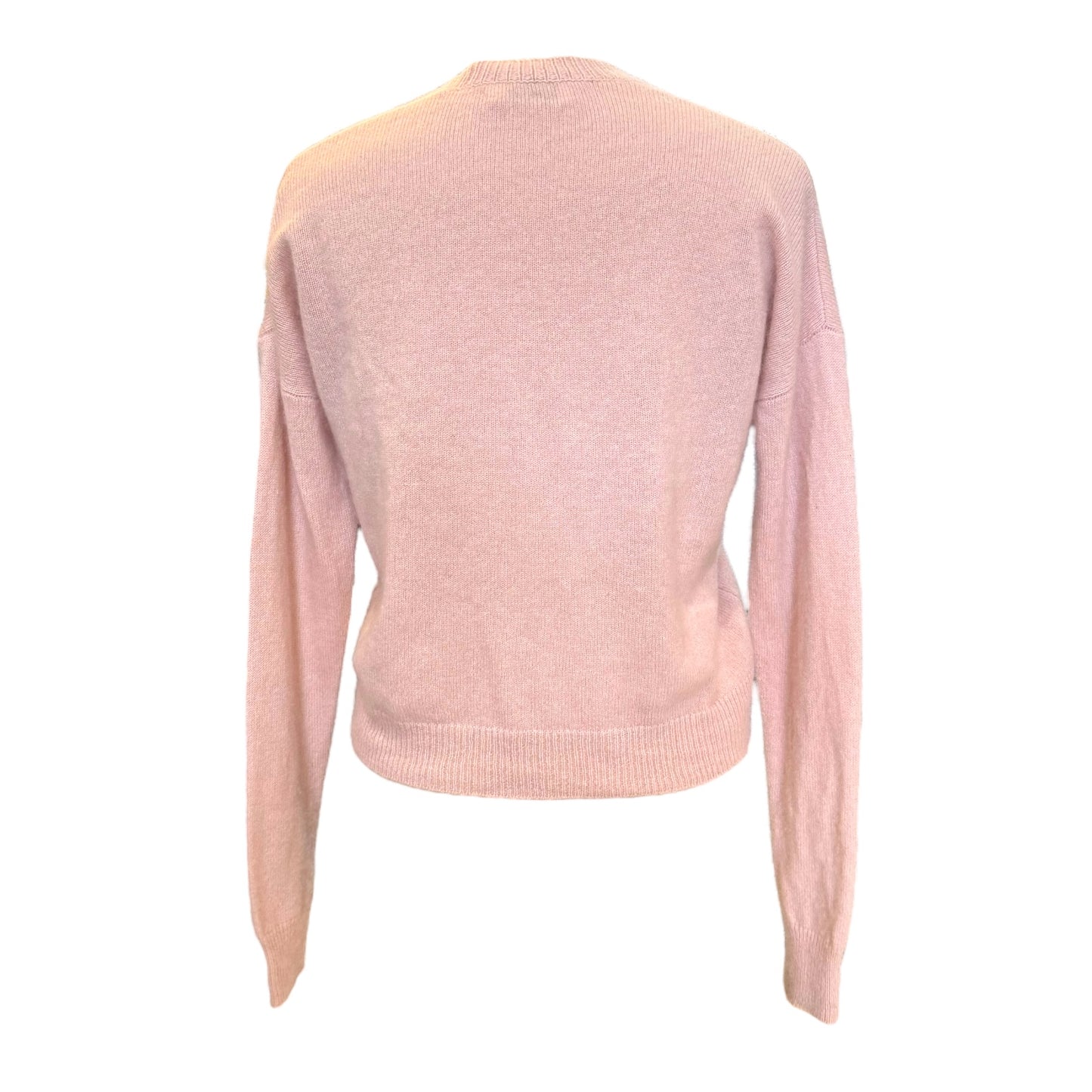 Allude Pink Cashmere Cardigan - 10