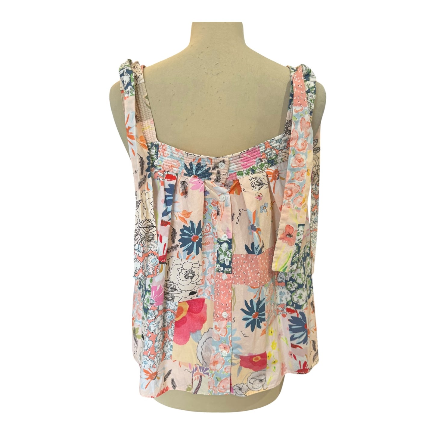 Claudie Pierlot Tie Strap Pattern Top - 12