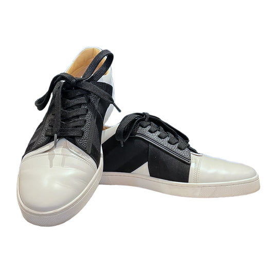 Christian Louboutin White and Black Trainers - 6