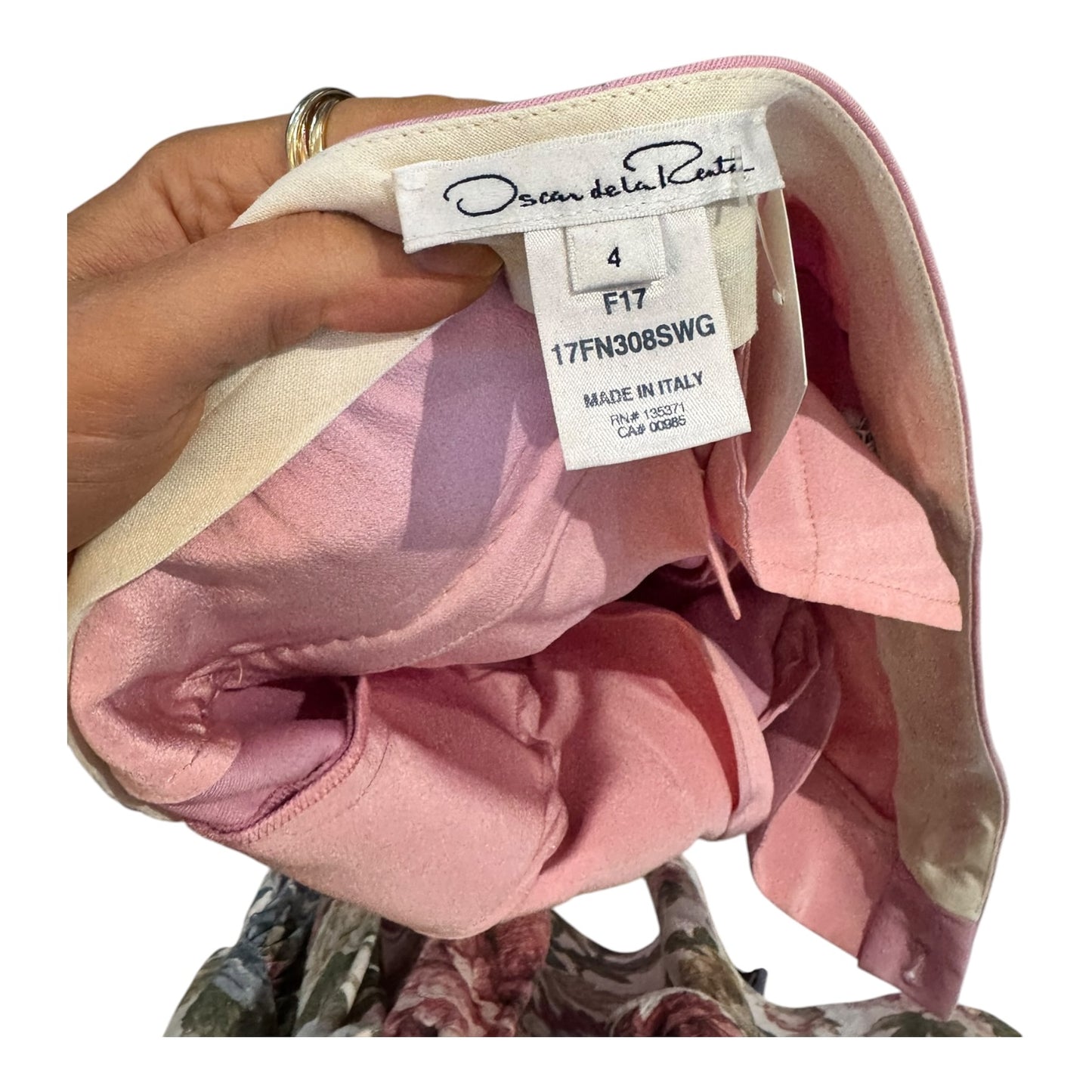 Oscar de la Renta Pink Straight Leg Trousers - 8/10